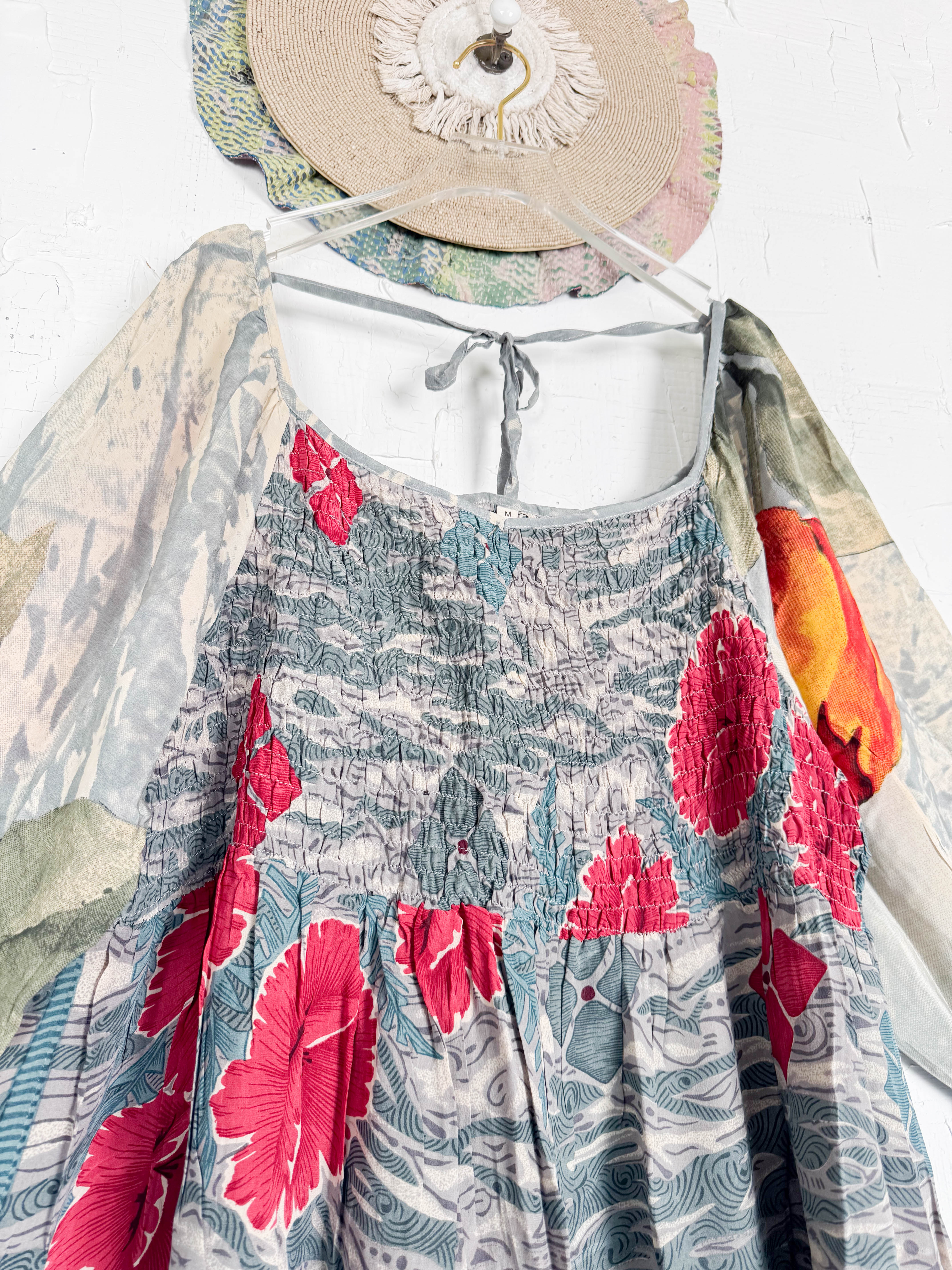 Patchwork dress - Love Protect Sustain