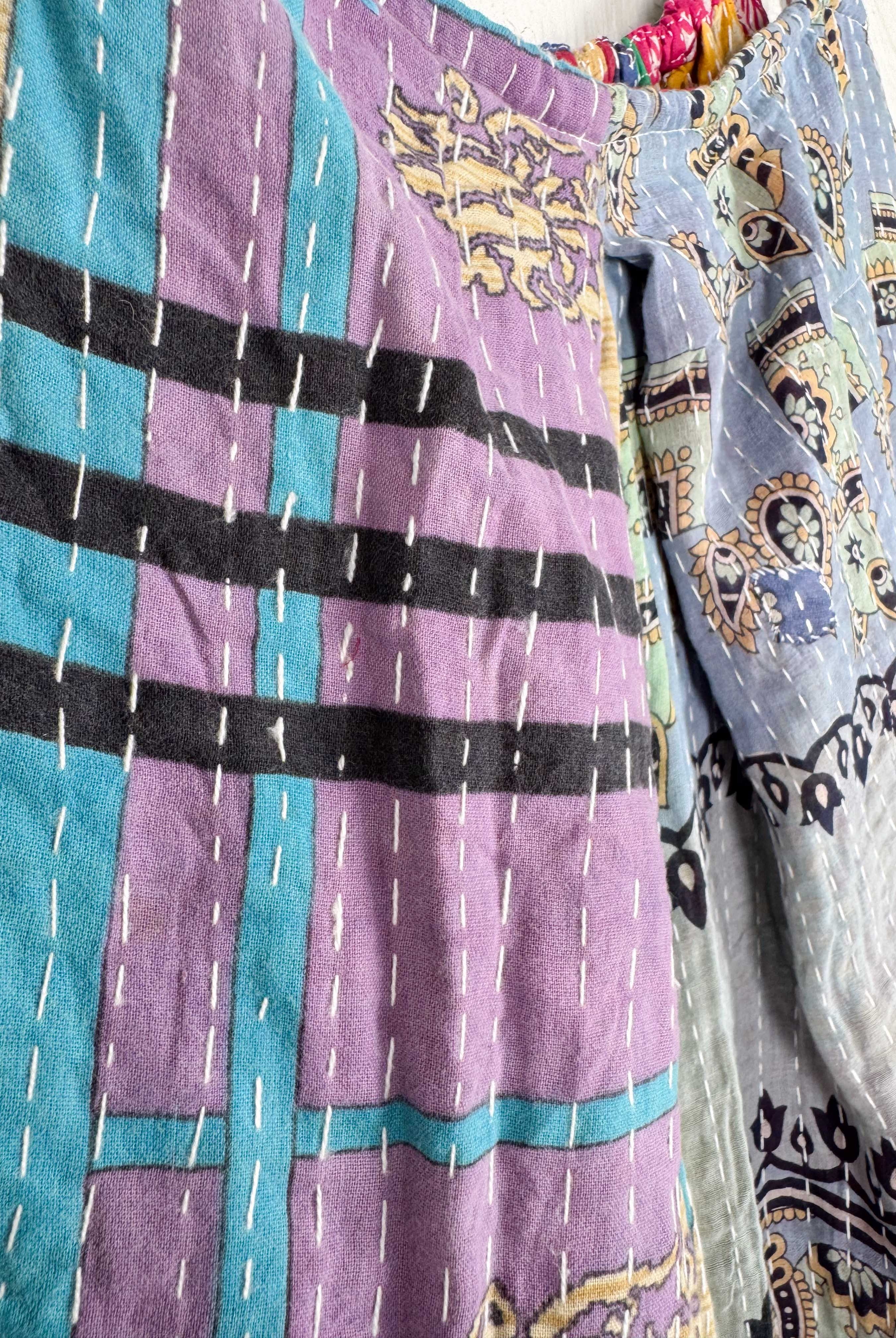 Patchwork jumpsuit - Love Protect Sustain