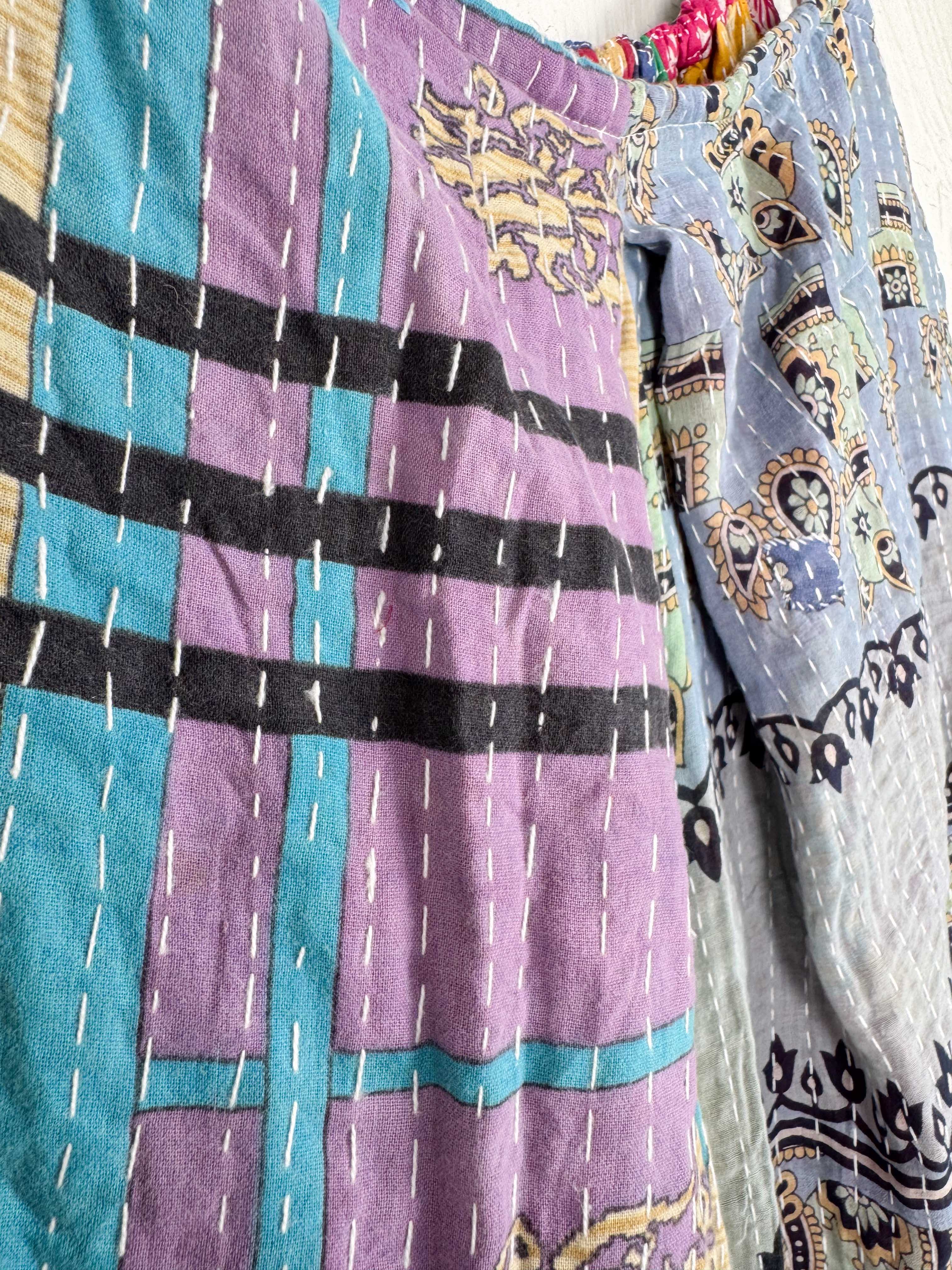 Patchwork jumpsuit - Love Protect Sustain