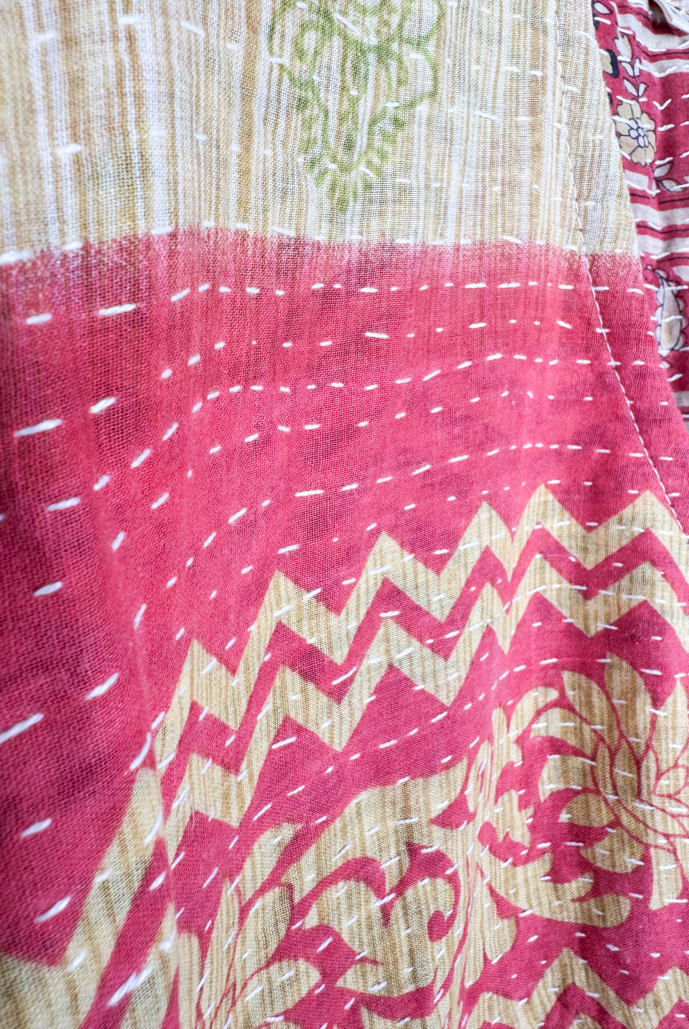 Pattern Kantha Dress - Love Protect Sustain