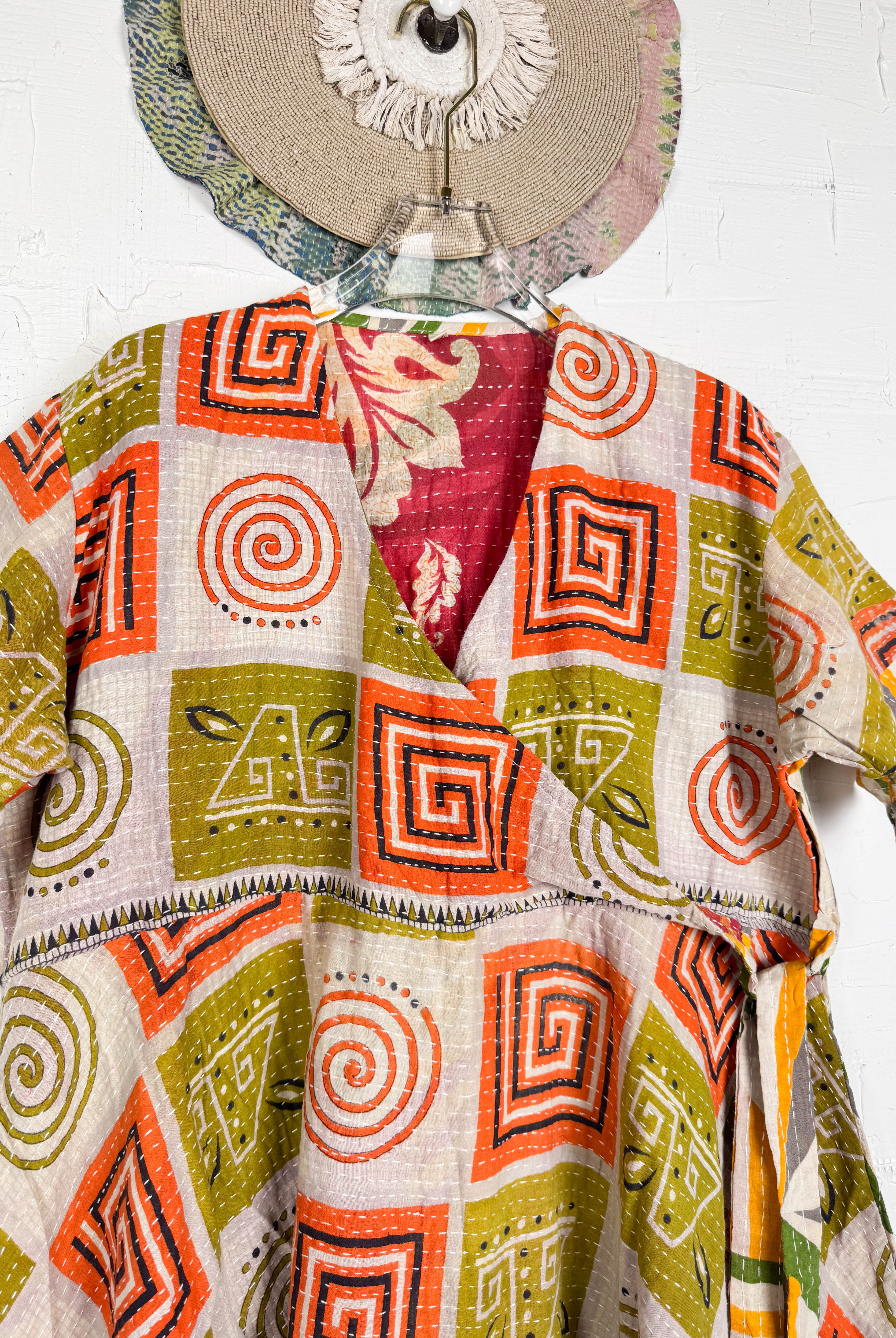 Pattern Kantha Dress- Love Protect Sustain