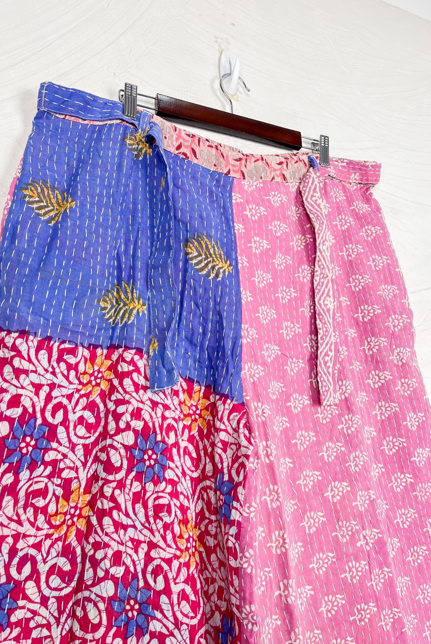Patterned Kantha pants - Love Protect Sustain