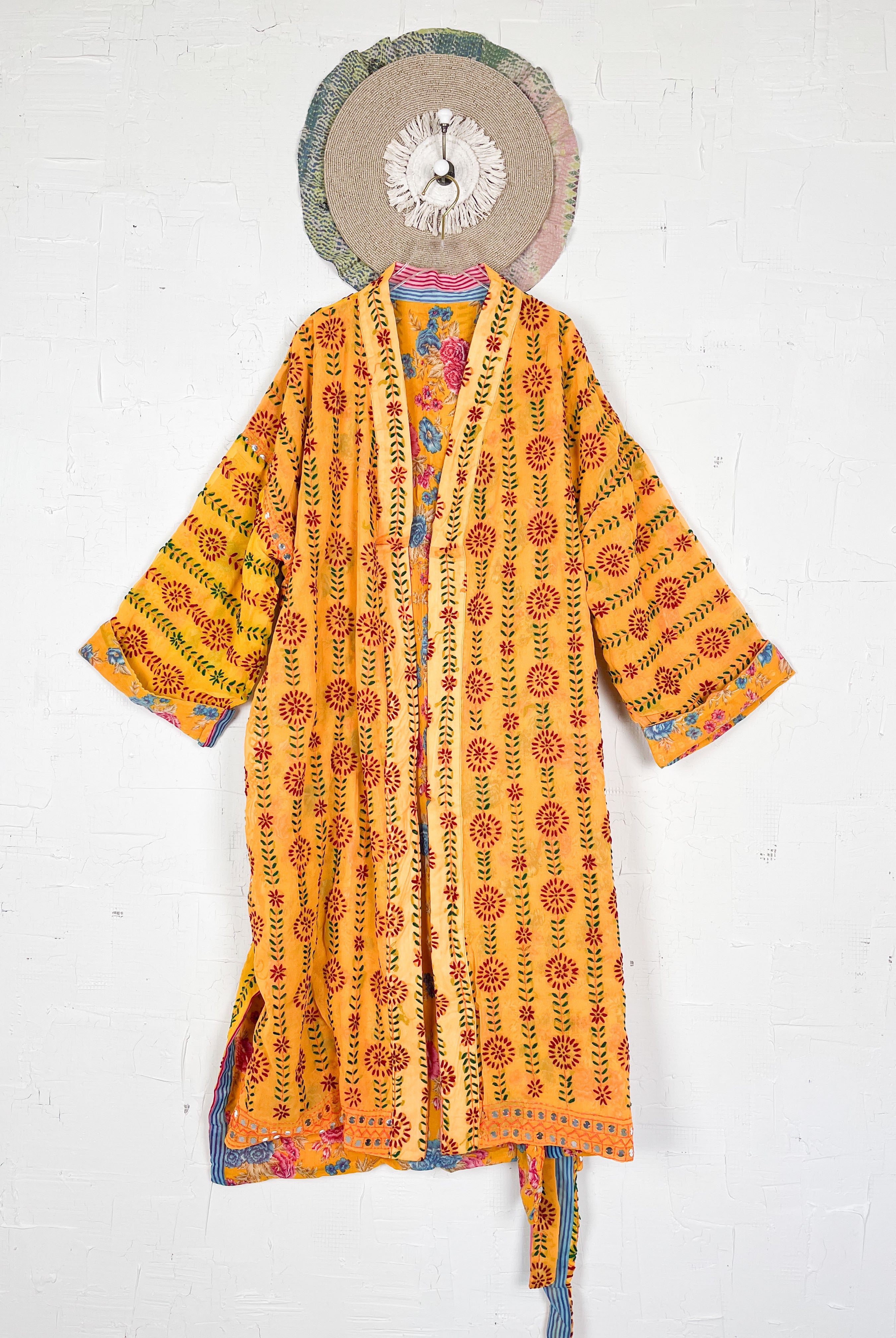 Phulkari Kimono - Love Protect Sustain
