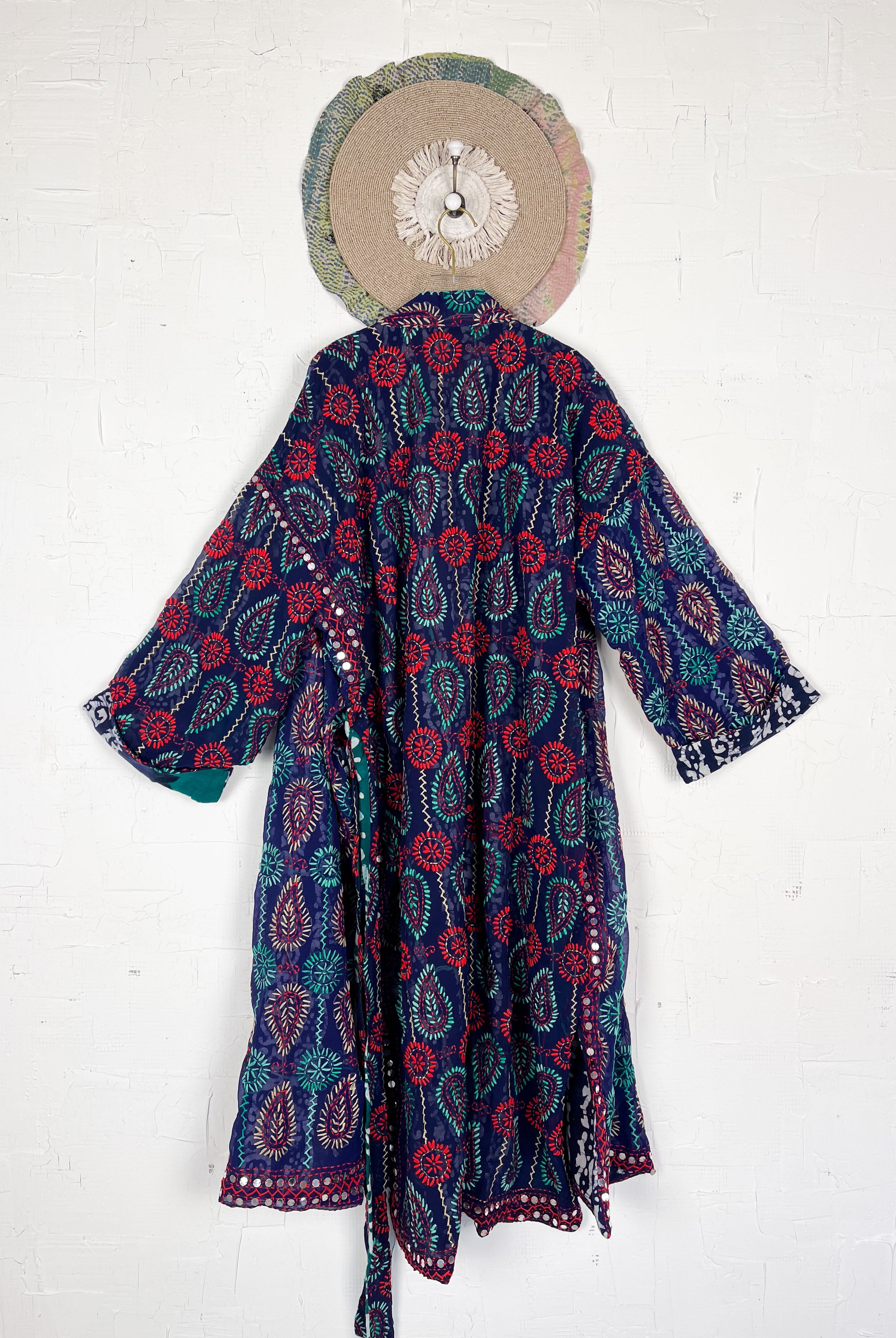 Phulkari kimono - Love Protect Sustain