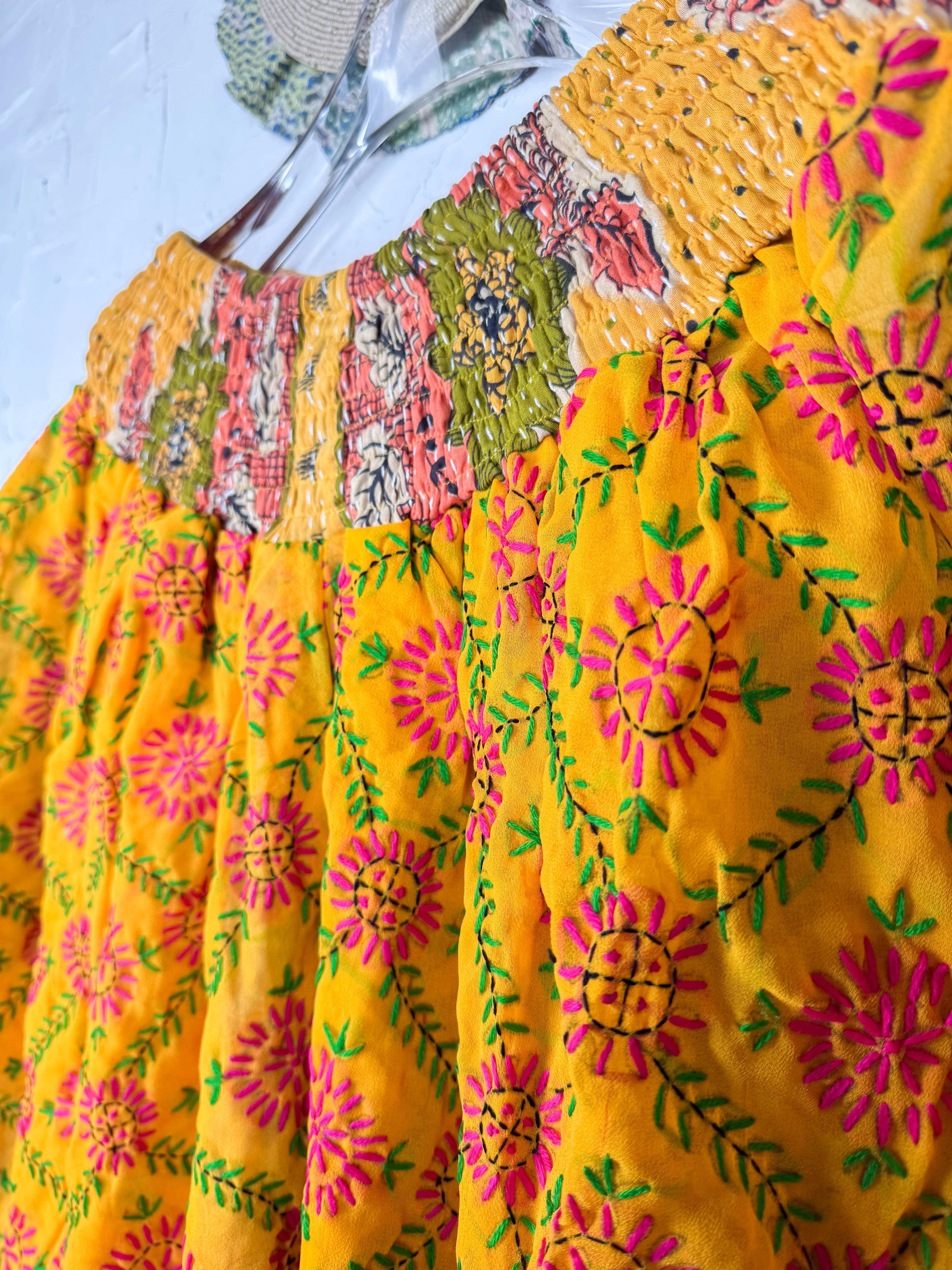 Plus size bohemian pants- Love Protect Sustain