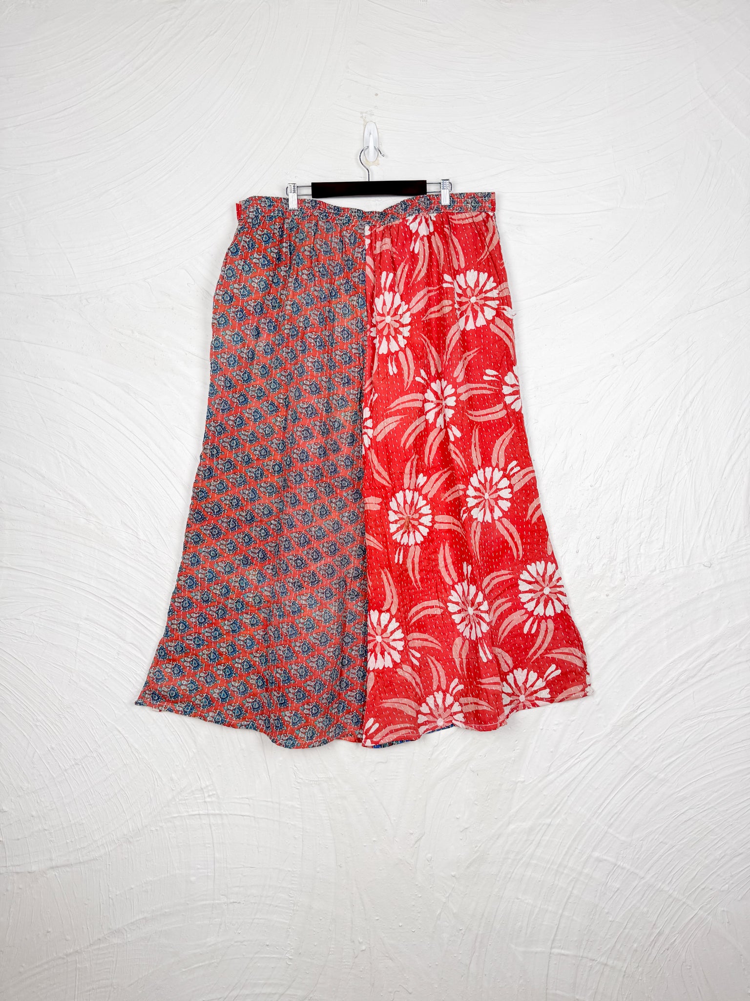 Printed Kantha pants - Love Protect Sustain