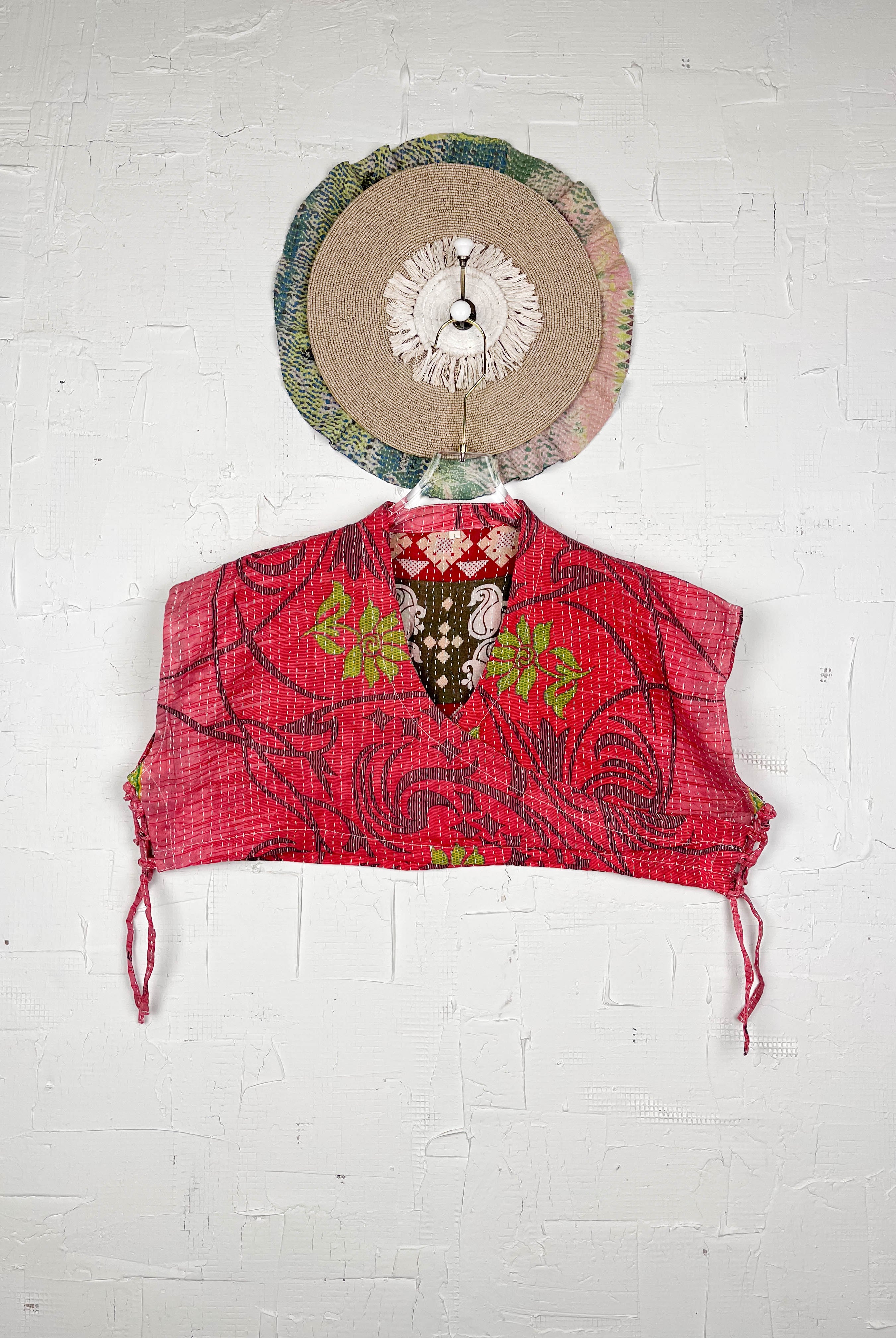 Quilted Kantha top - Love Protect Sustain