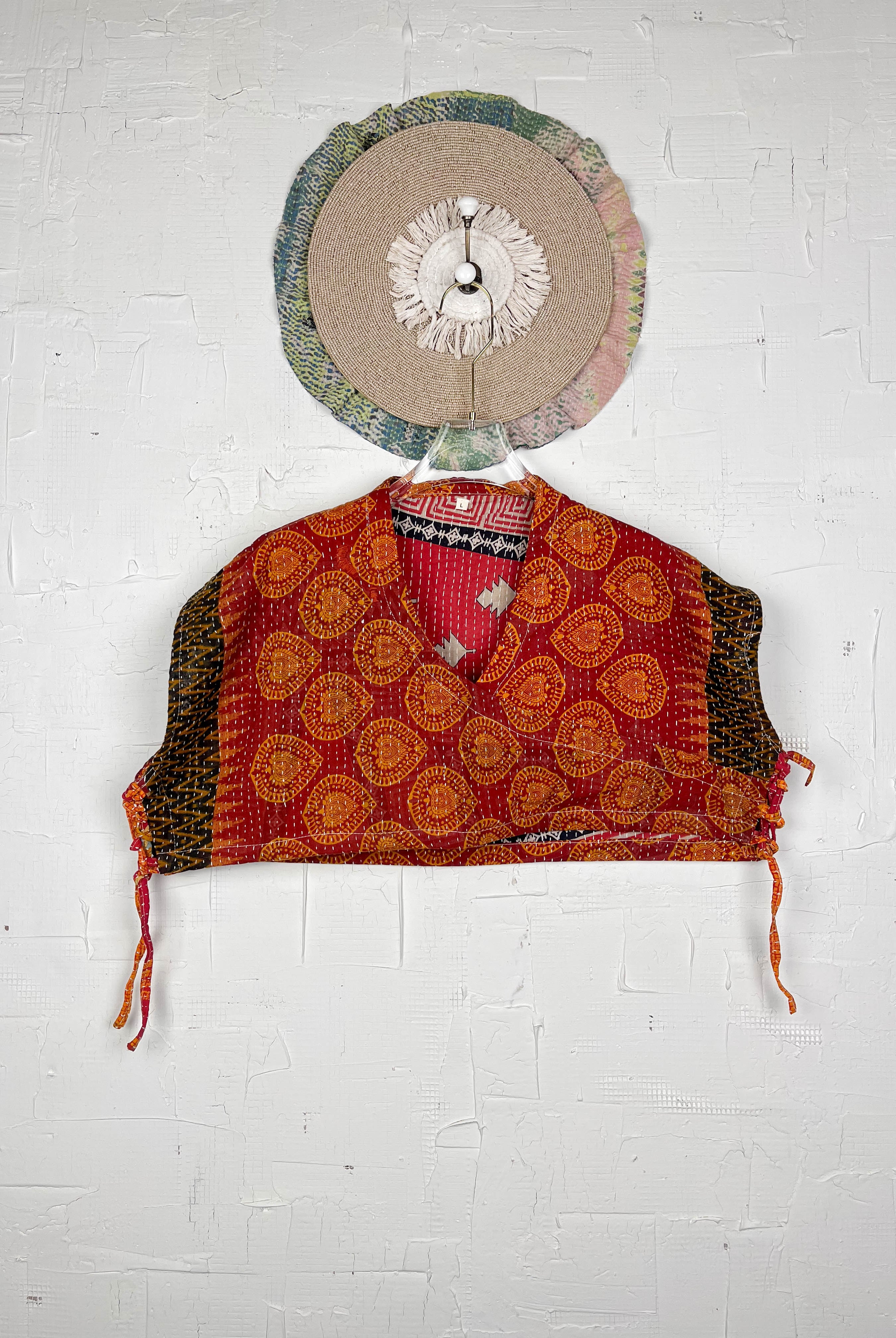 Quilted Kantha top - Love Protect Sustain