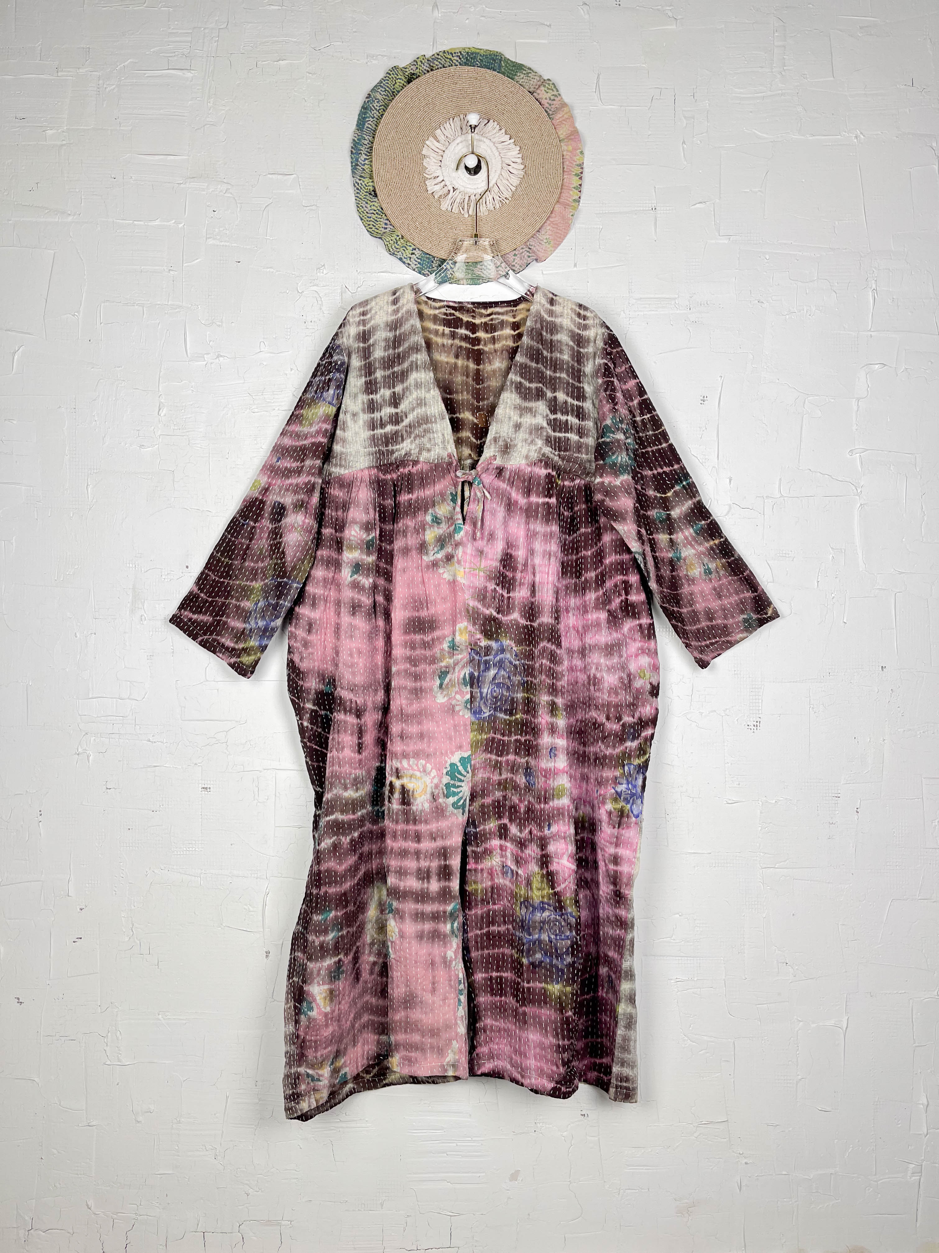 Quilted detail jumpsuit - Love Protect Sustain