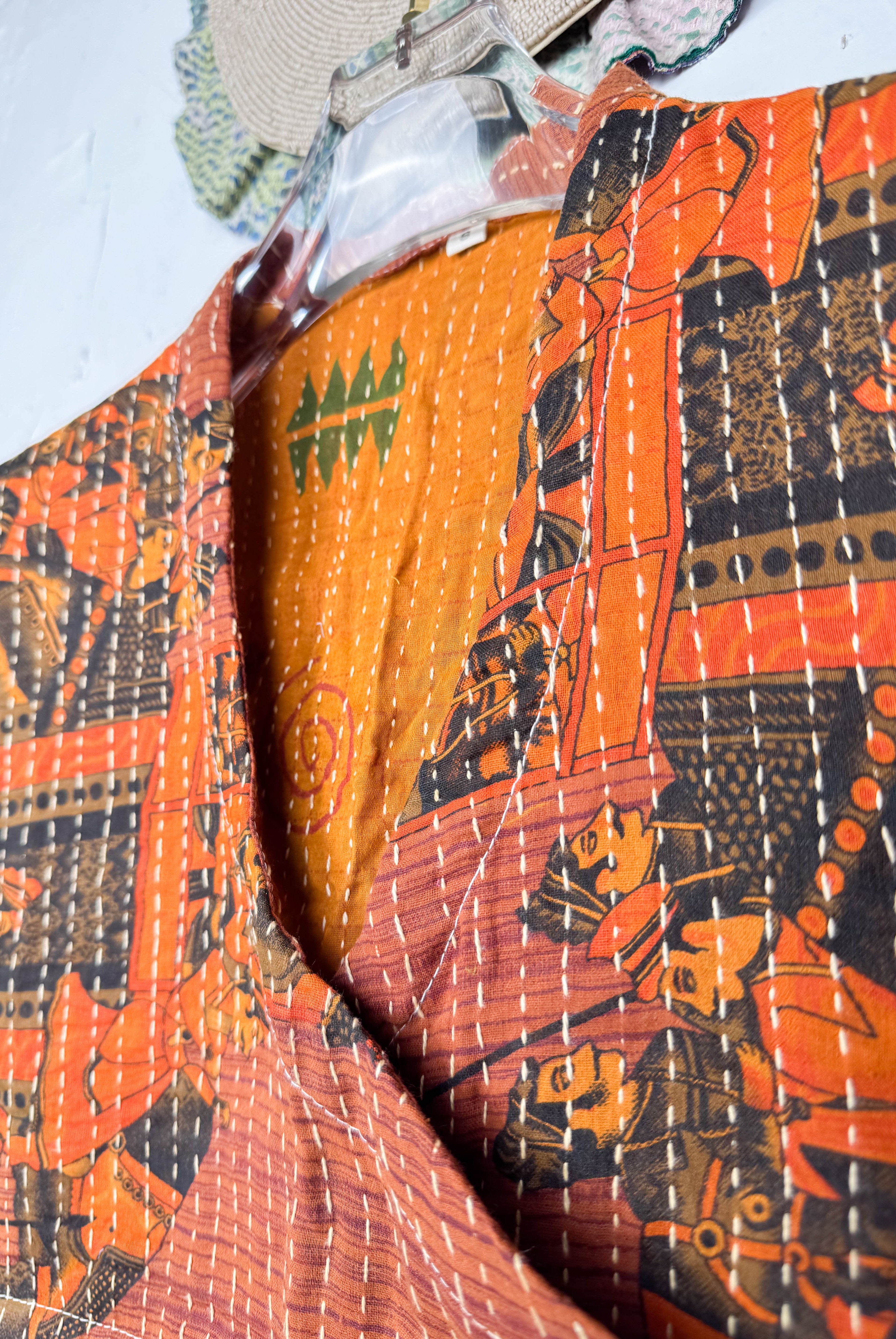 Quilted mini top - Love Protect Sustain