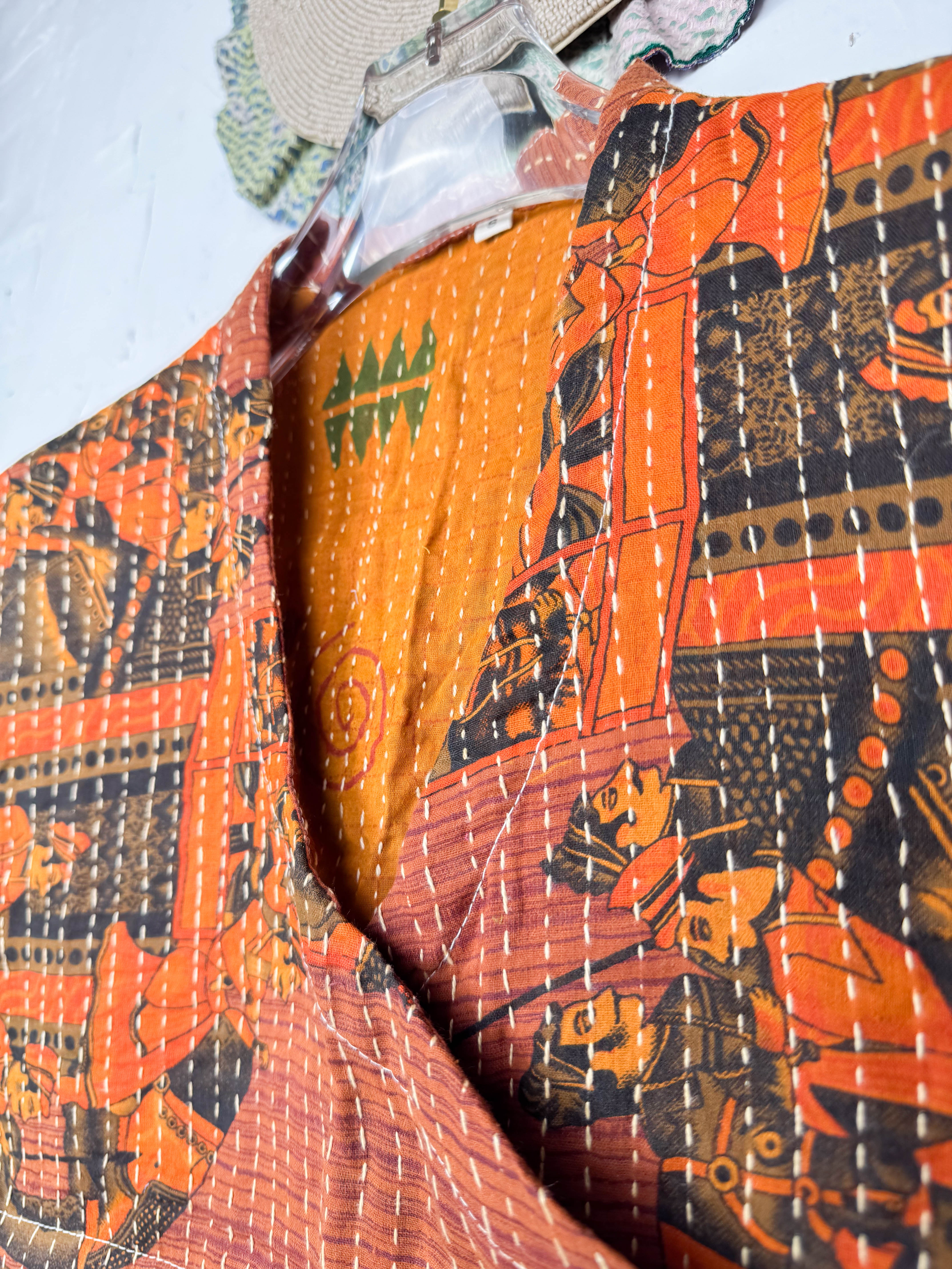 Quilted mini top - Love Protect Sustain