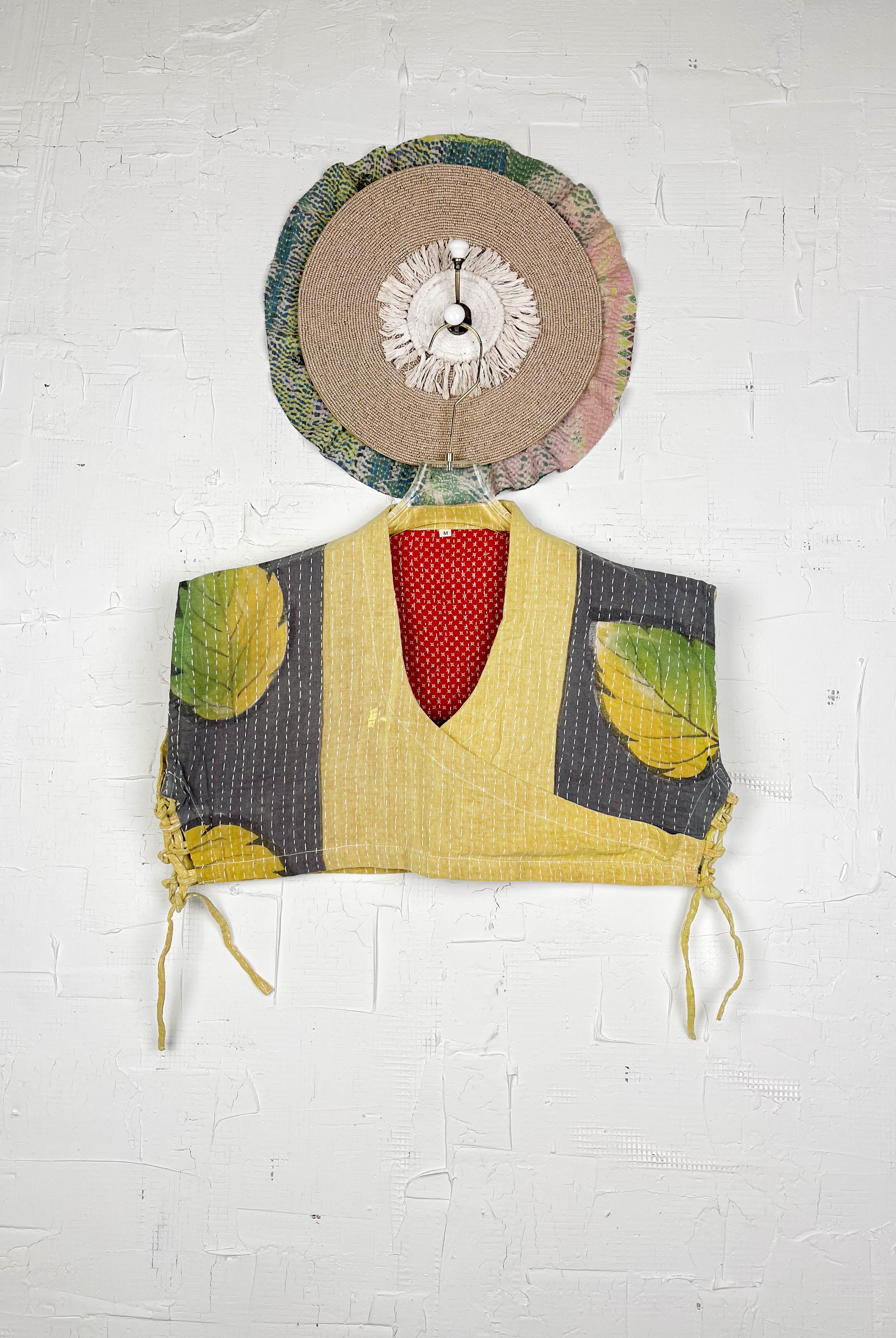 Quilted mini top - Love Protect Sustain