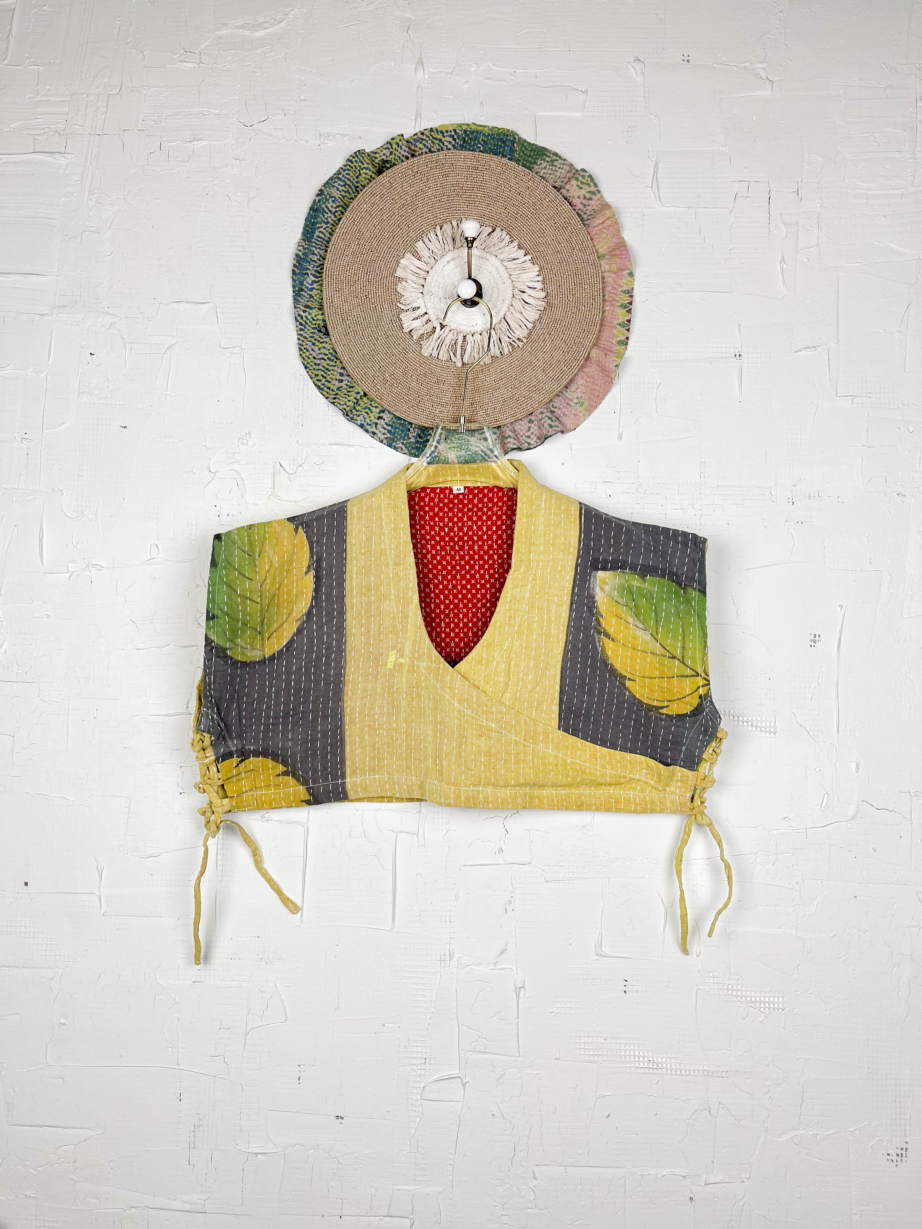 Quilted mini top - Love Protect Sustain