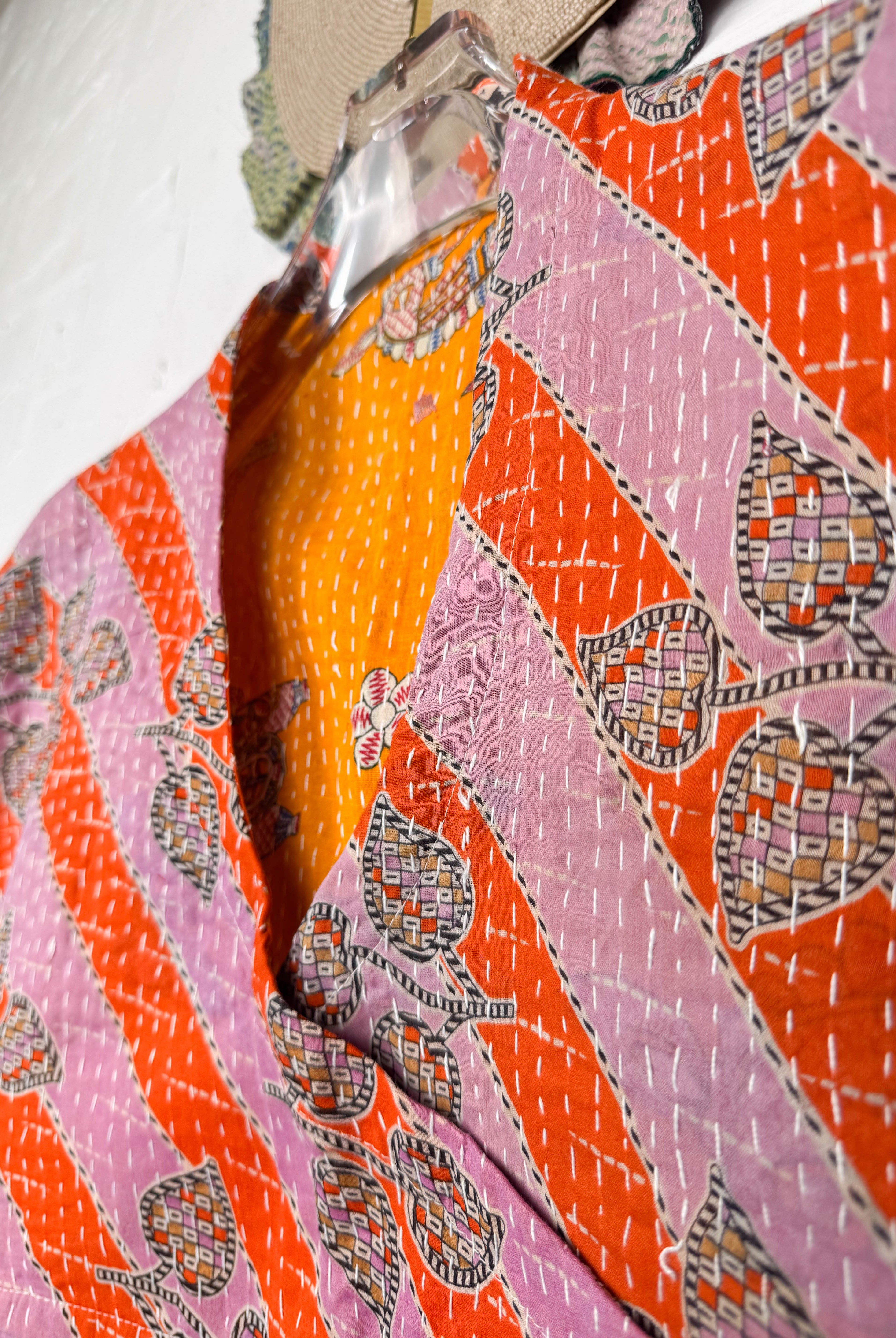 Quilted mini top - Love Protect Sustain