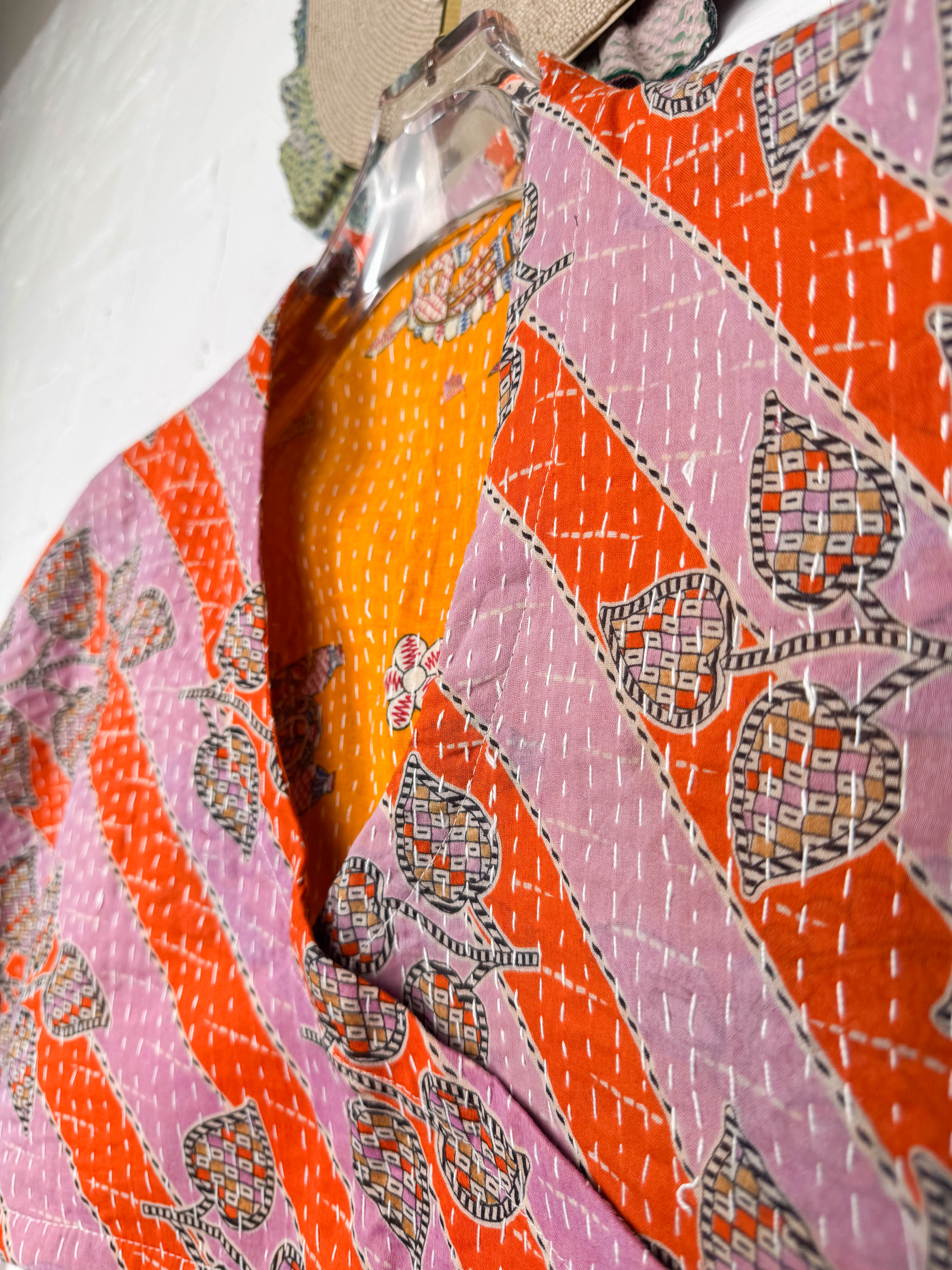 Quilted mini top - Love Protect Sustain