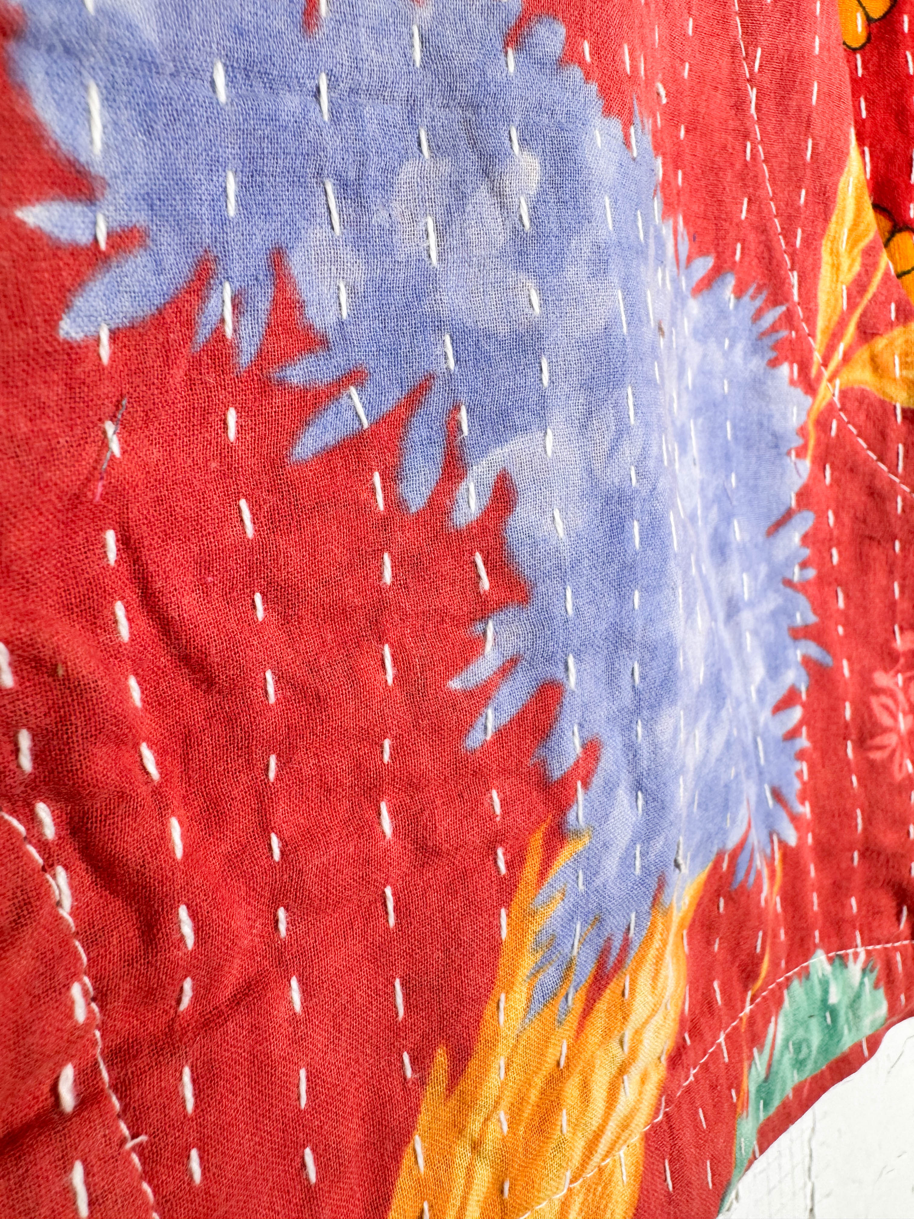 Quilted mini top - Love Protect Sustain