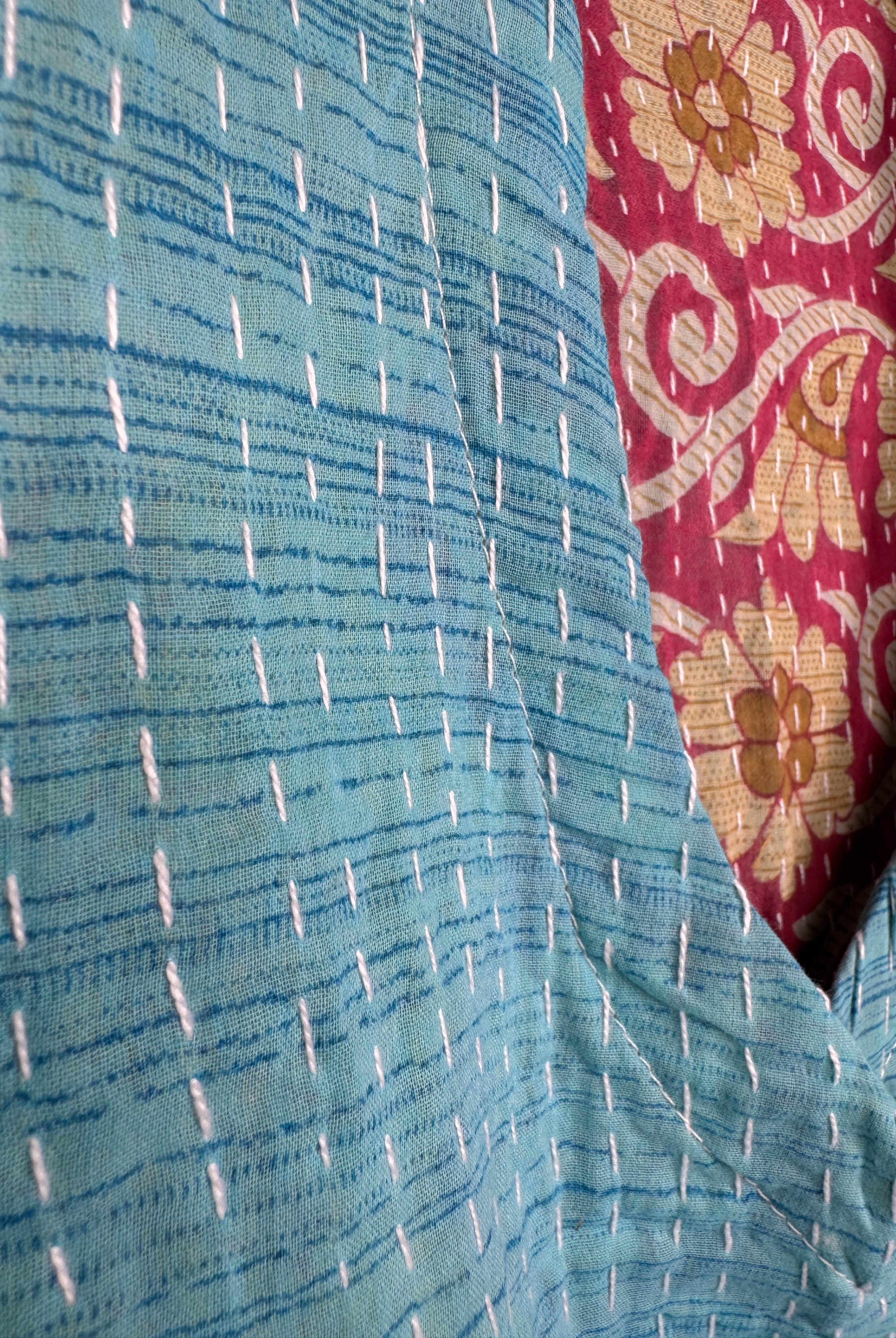 Quilted mini top - Love Protect Sustain