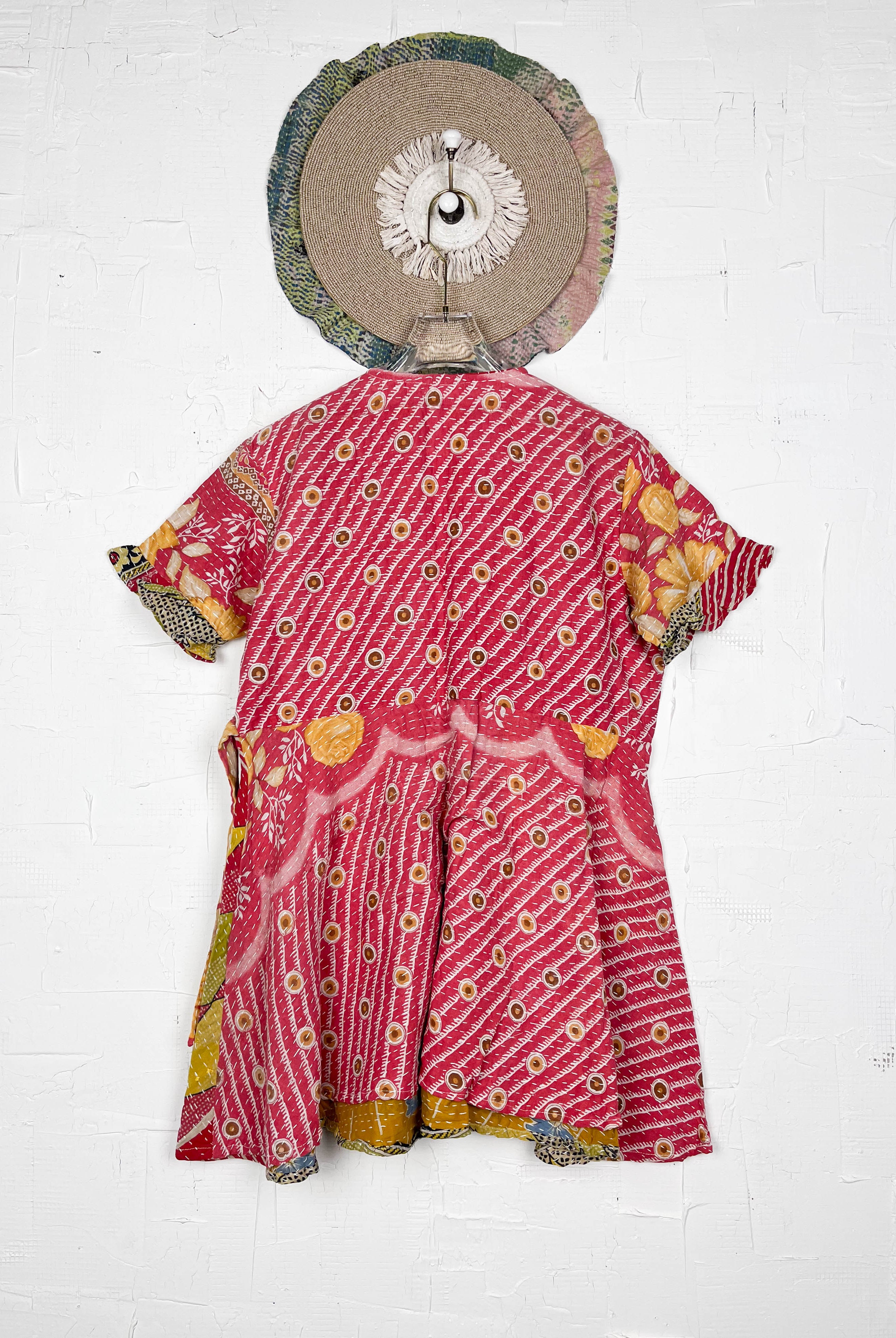 Quilted wrap dress - Love Protect Sustain