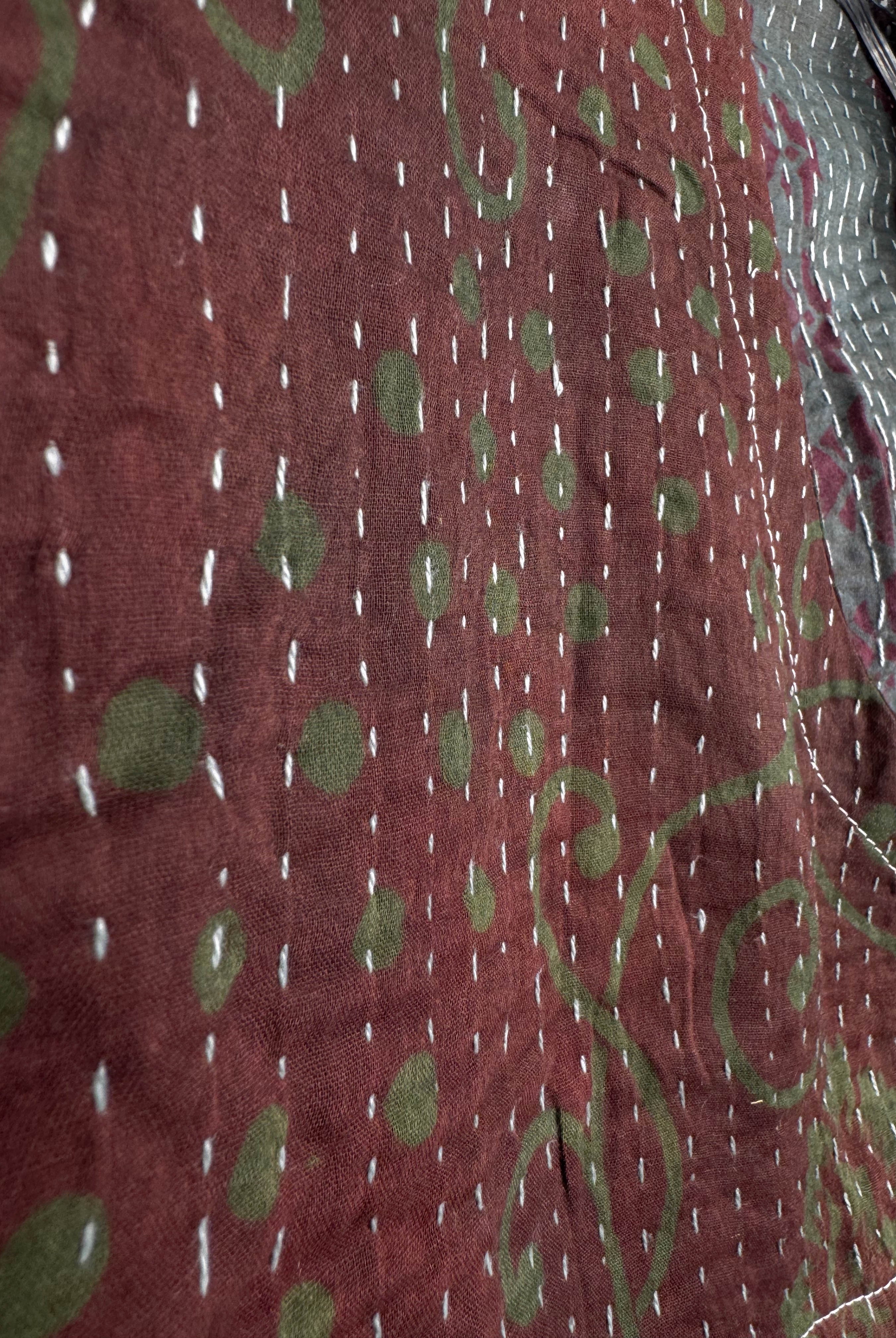 Recycled fabric crop top - Love Protect Sustain