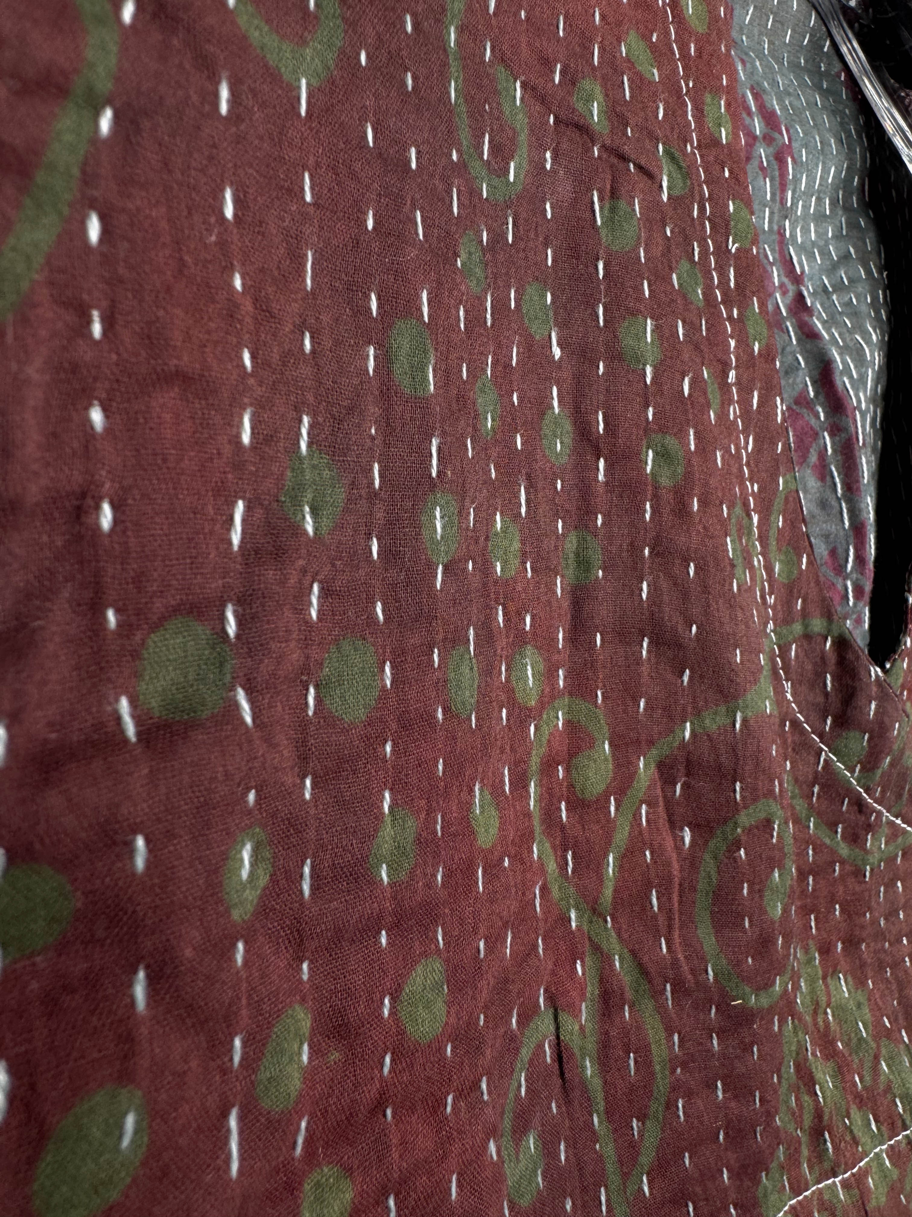 Recycled fabric crop top - Love Protect Sustain