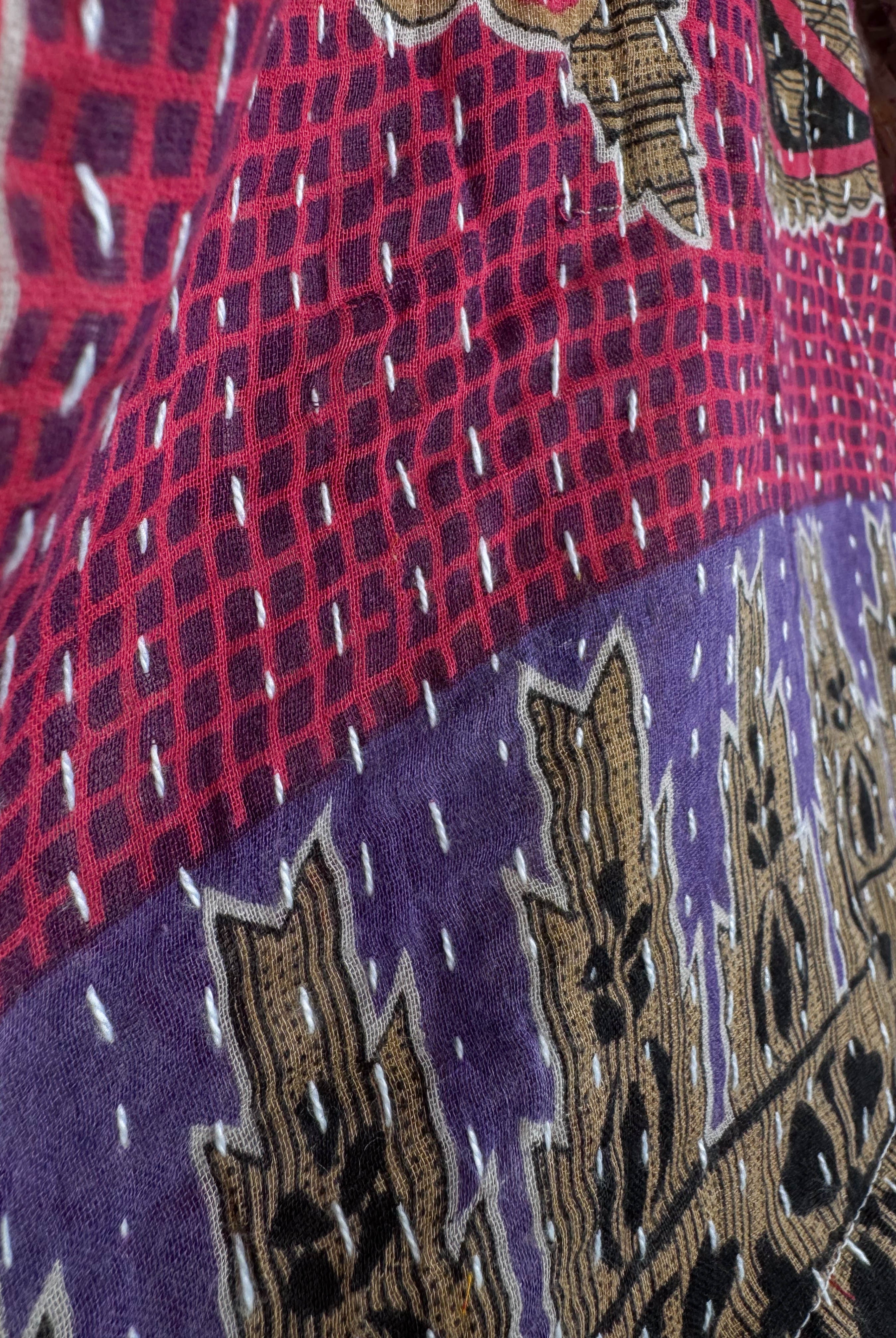 Recycled fabric crop top - Love Protect Sustain