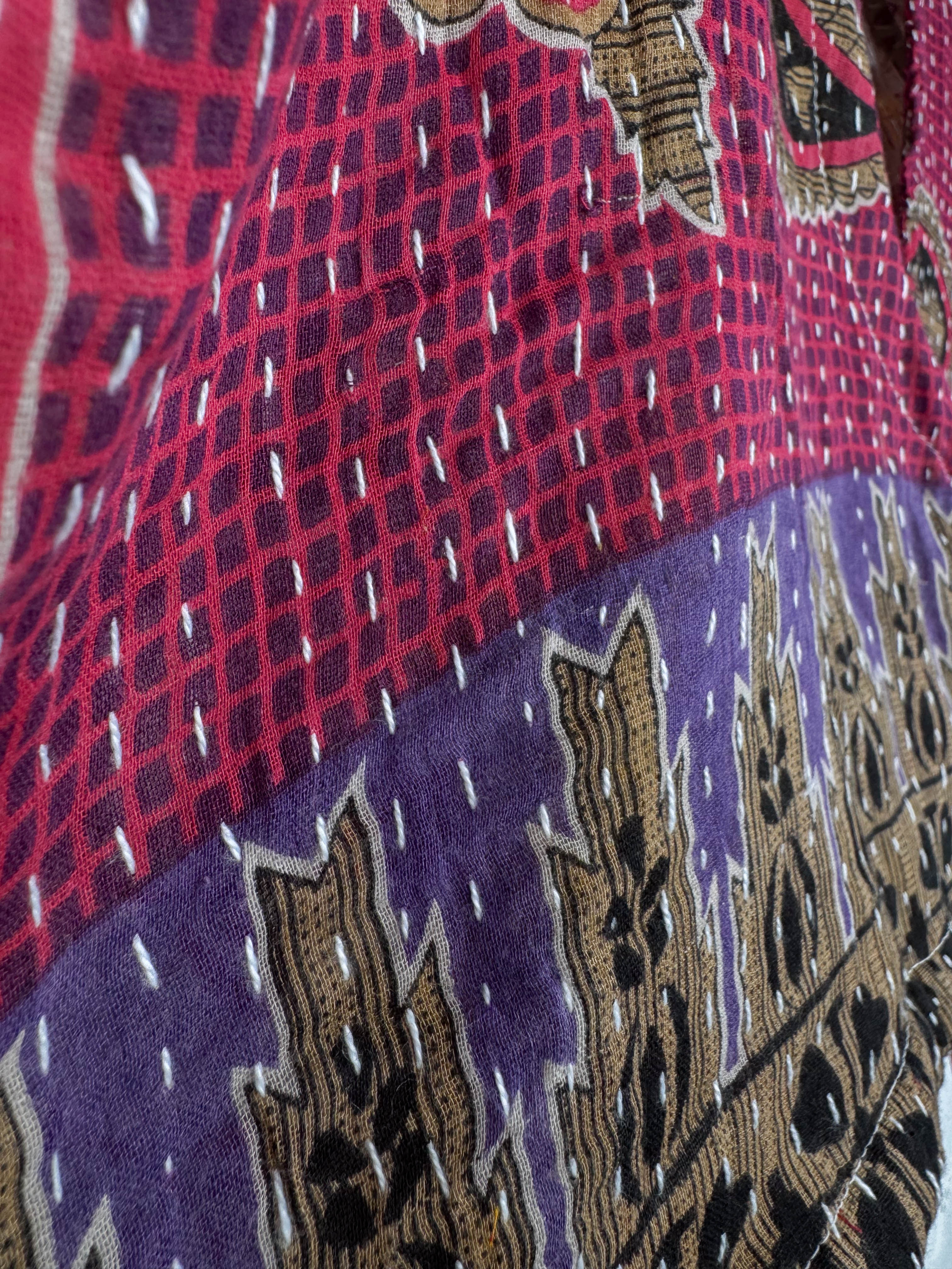 Recycled fabric crop top - Love Protect Sustain