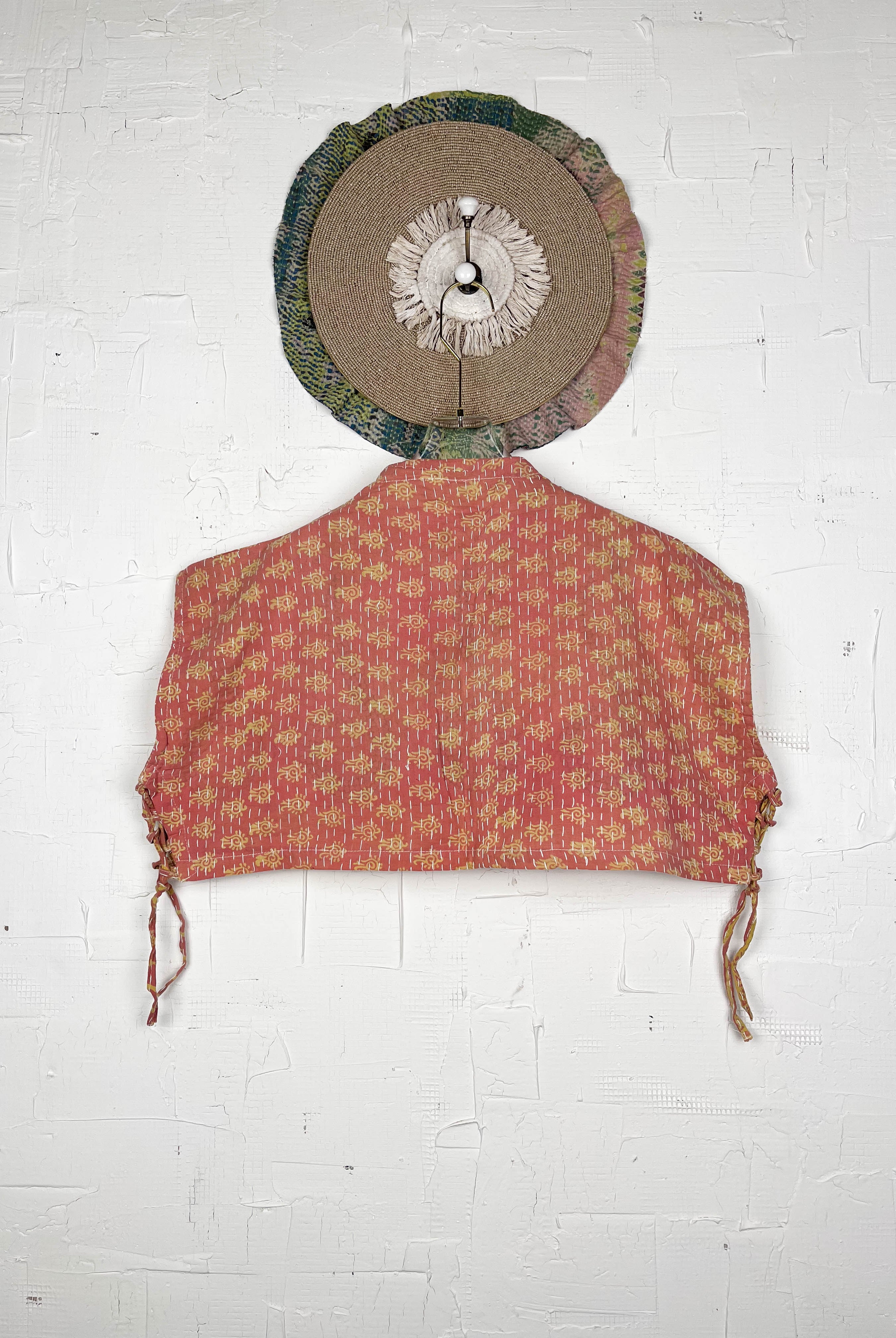 Recycled fabric crop top - Love Protect Sustain