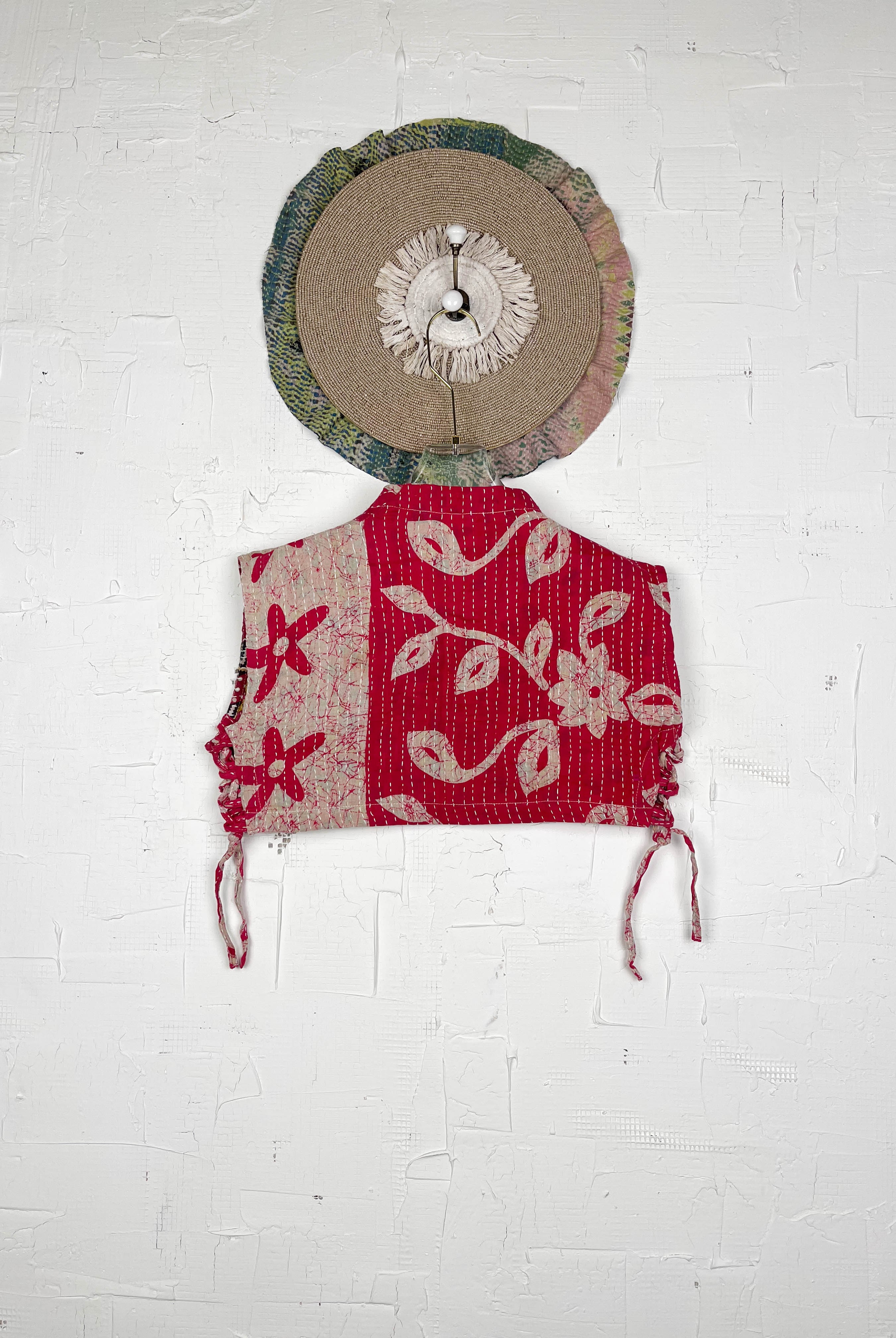 Red Boho Top - Love Protect Sustain