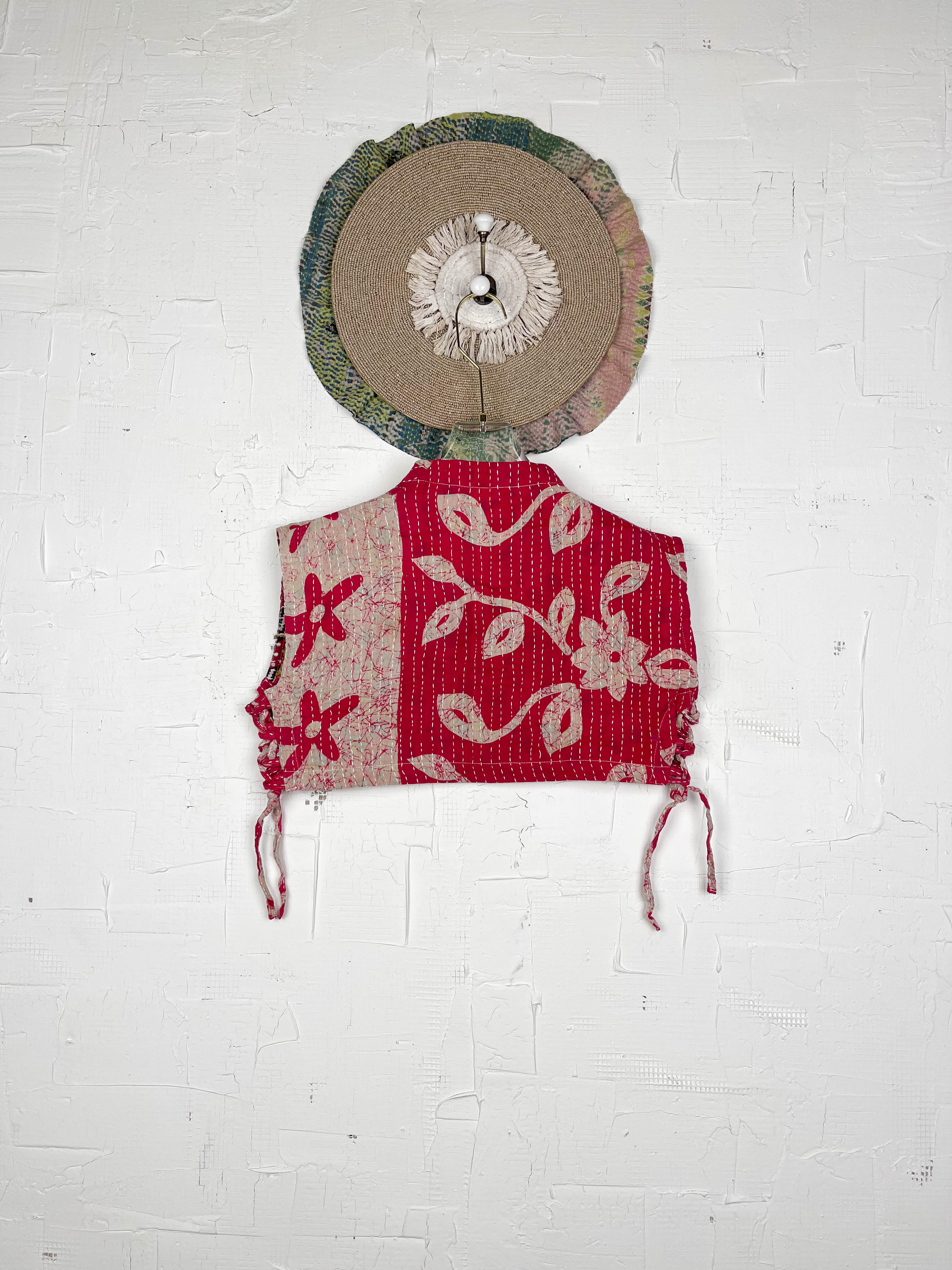 Red Boho Top - Love Protect Sustain