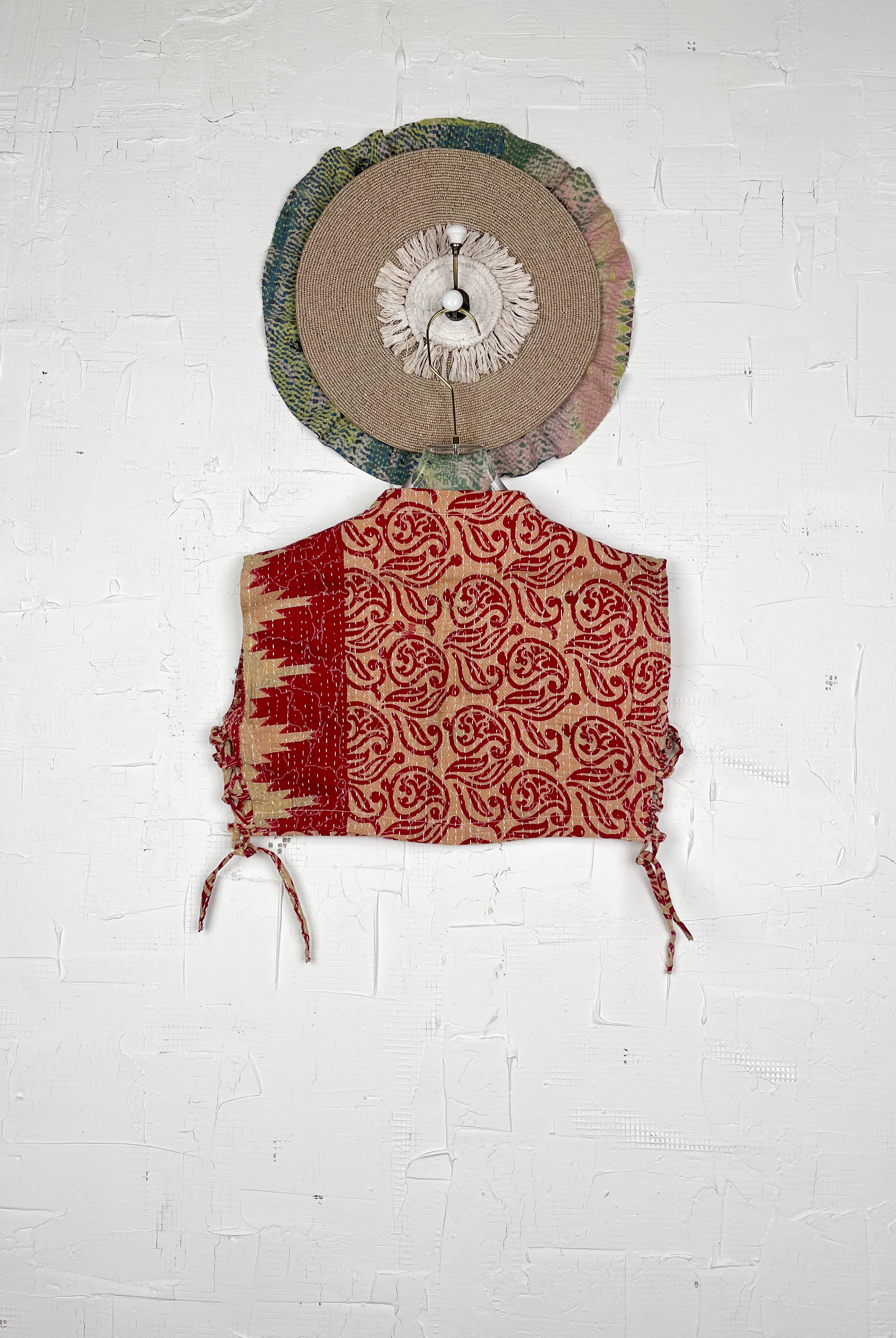 Red Floral Top - Love Protect Sustain