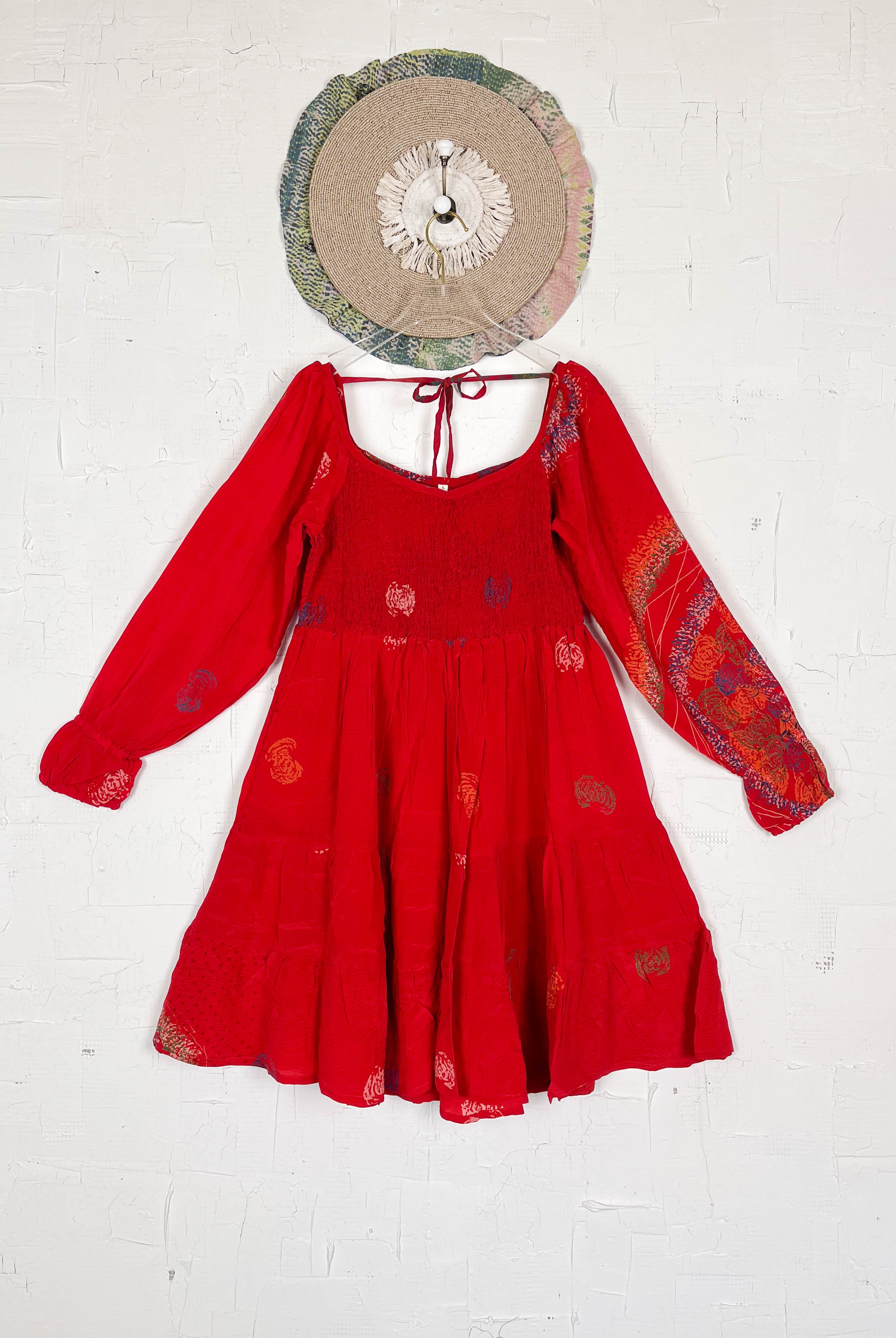 Red Summer Dress - Love Protect Sustain