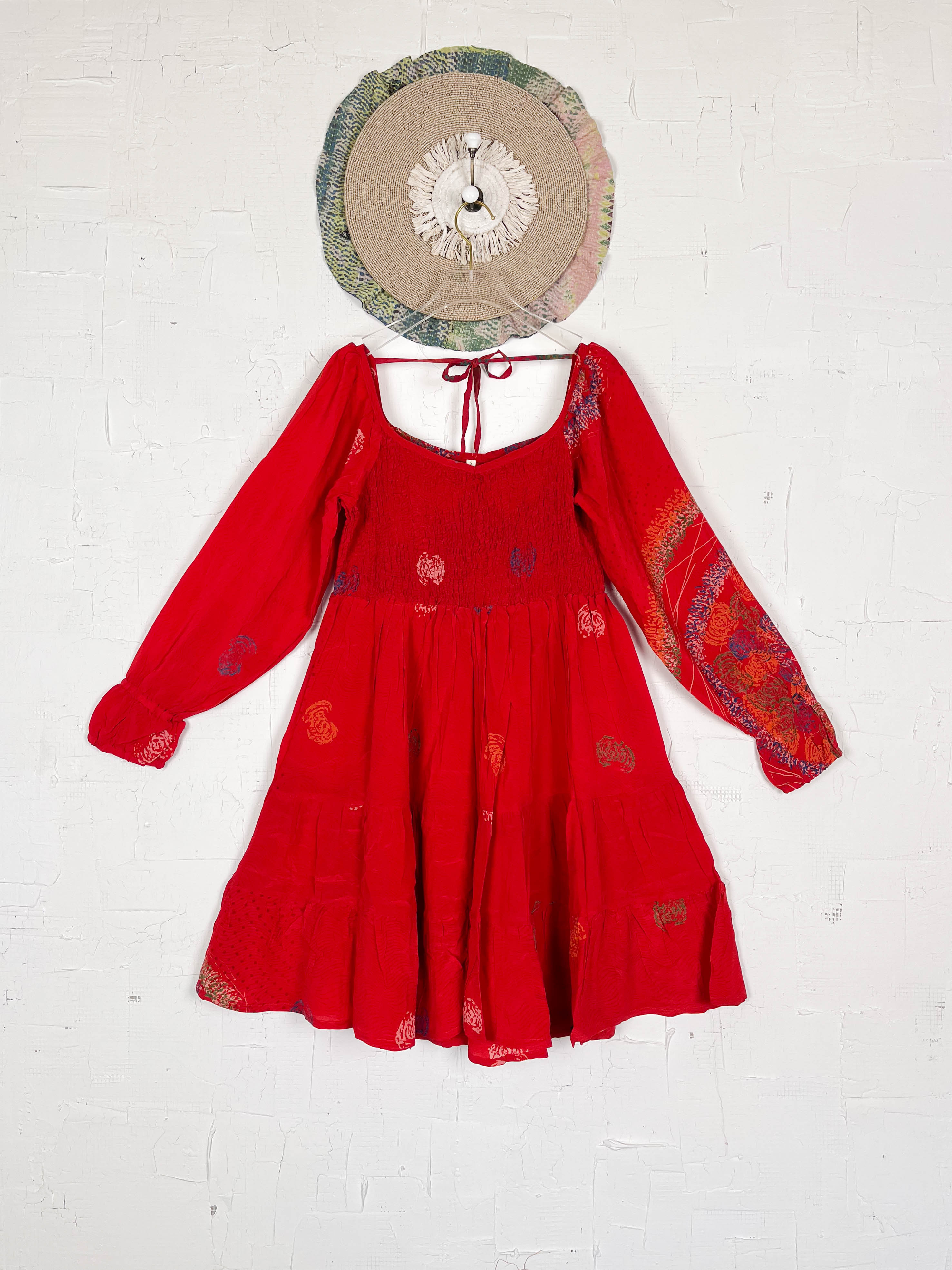 Red Summer Dress - Love Protect Sustain