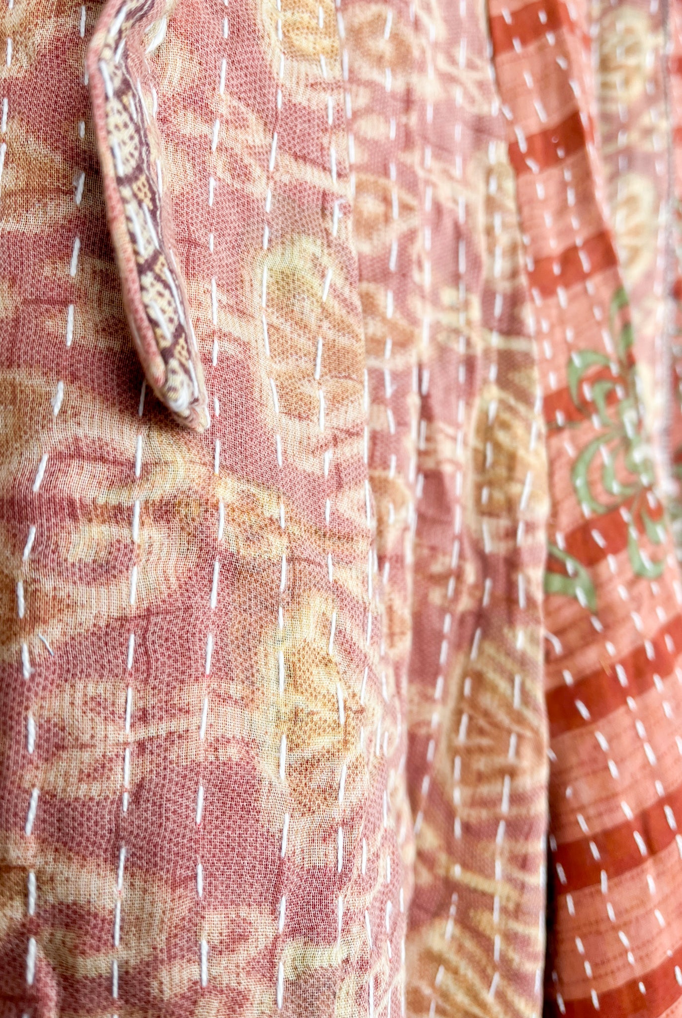 Relaxed Fit Kantha Pants - Love Protect Sustain