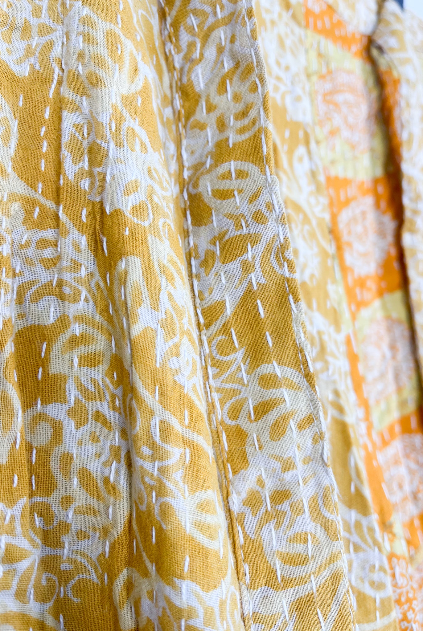 Relaxed Fit Kantha Pants - Love Protect Sustain