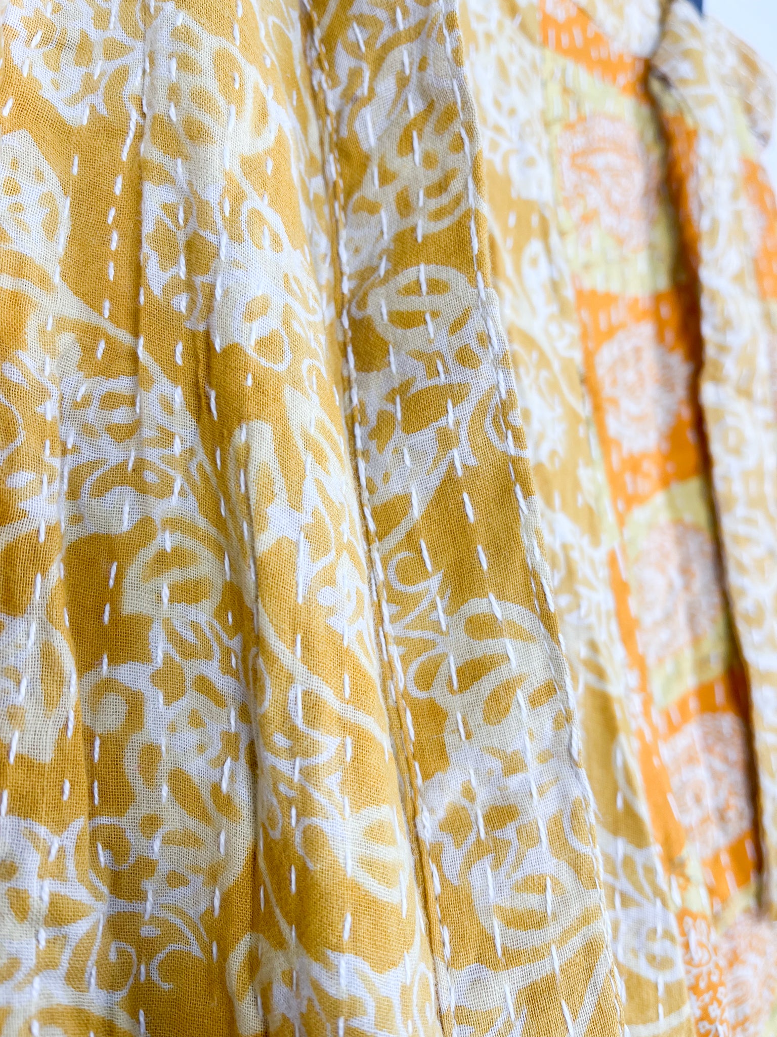 Relaxed Fit Kantha Pants - Love Protect Sustain