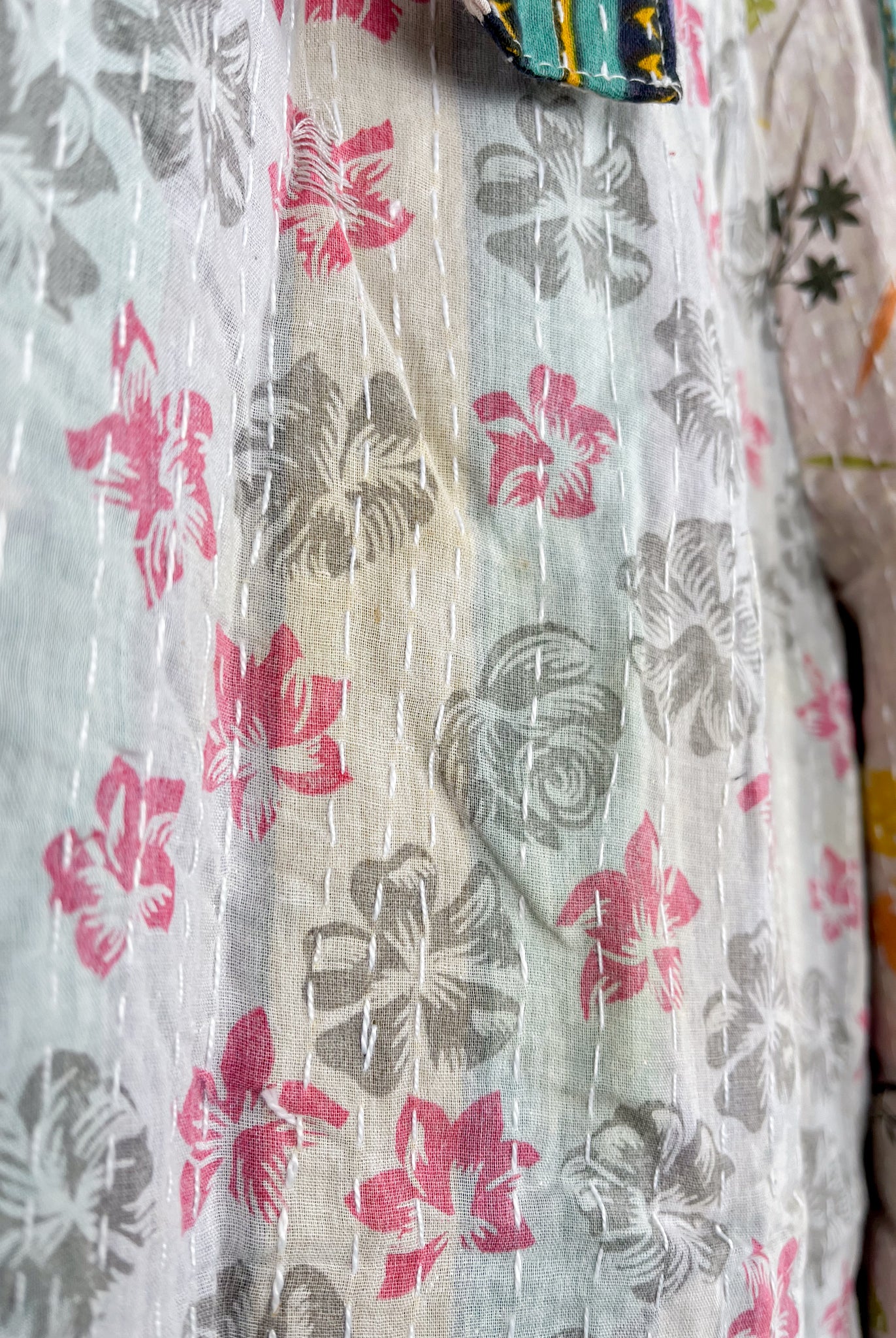 Relaxed Fit Kantha Pants - Love Protect Sustain