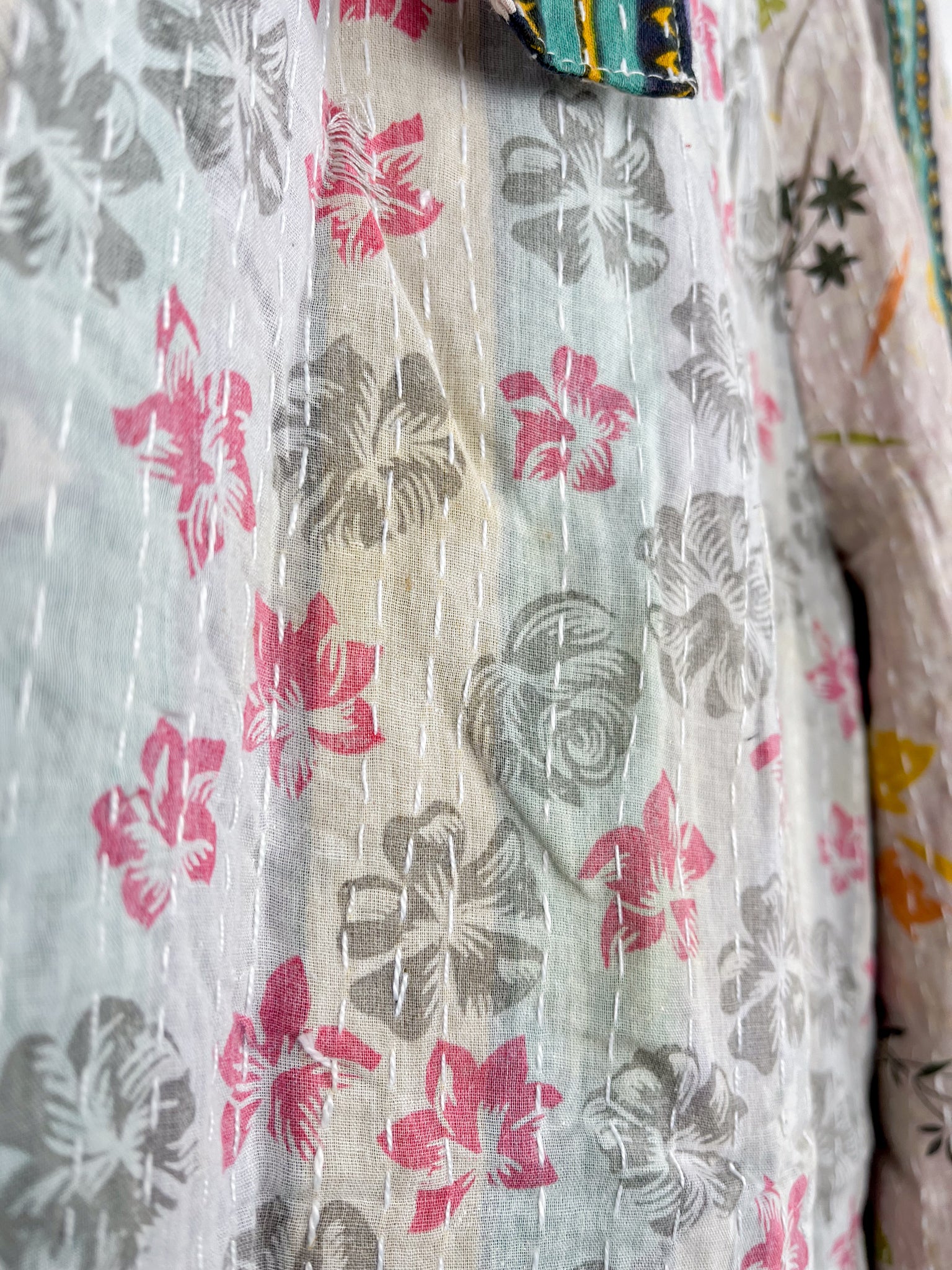 Relaxed Fit Kantha Pants - Love Protect Sustain