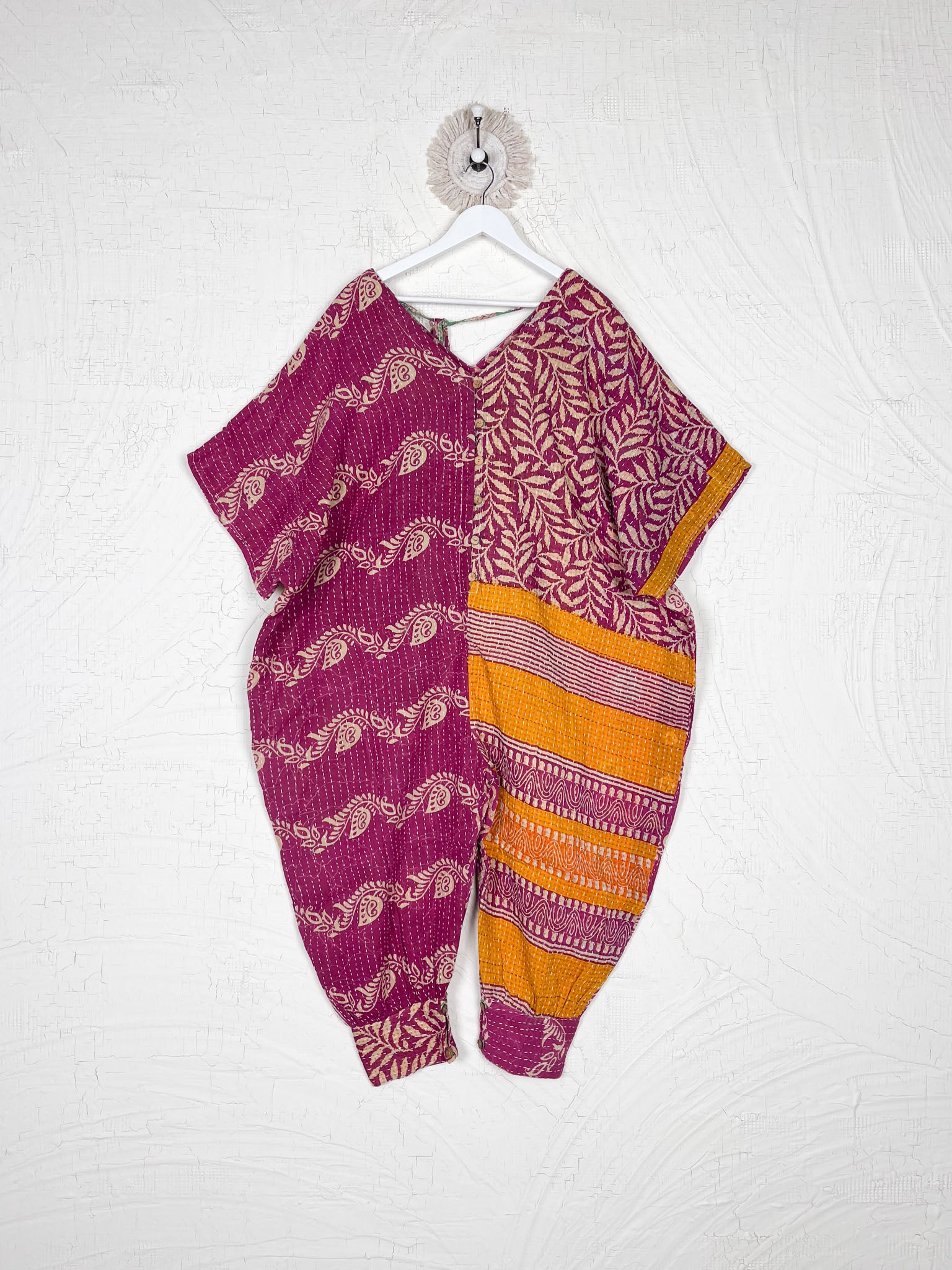 Relaxed fit jumpsuit - Love Protect Sustain