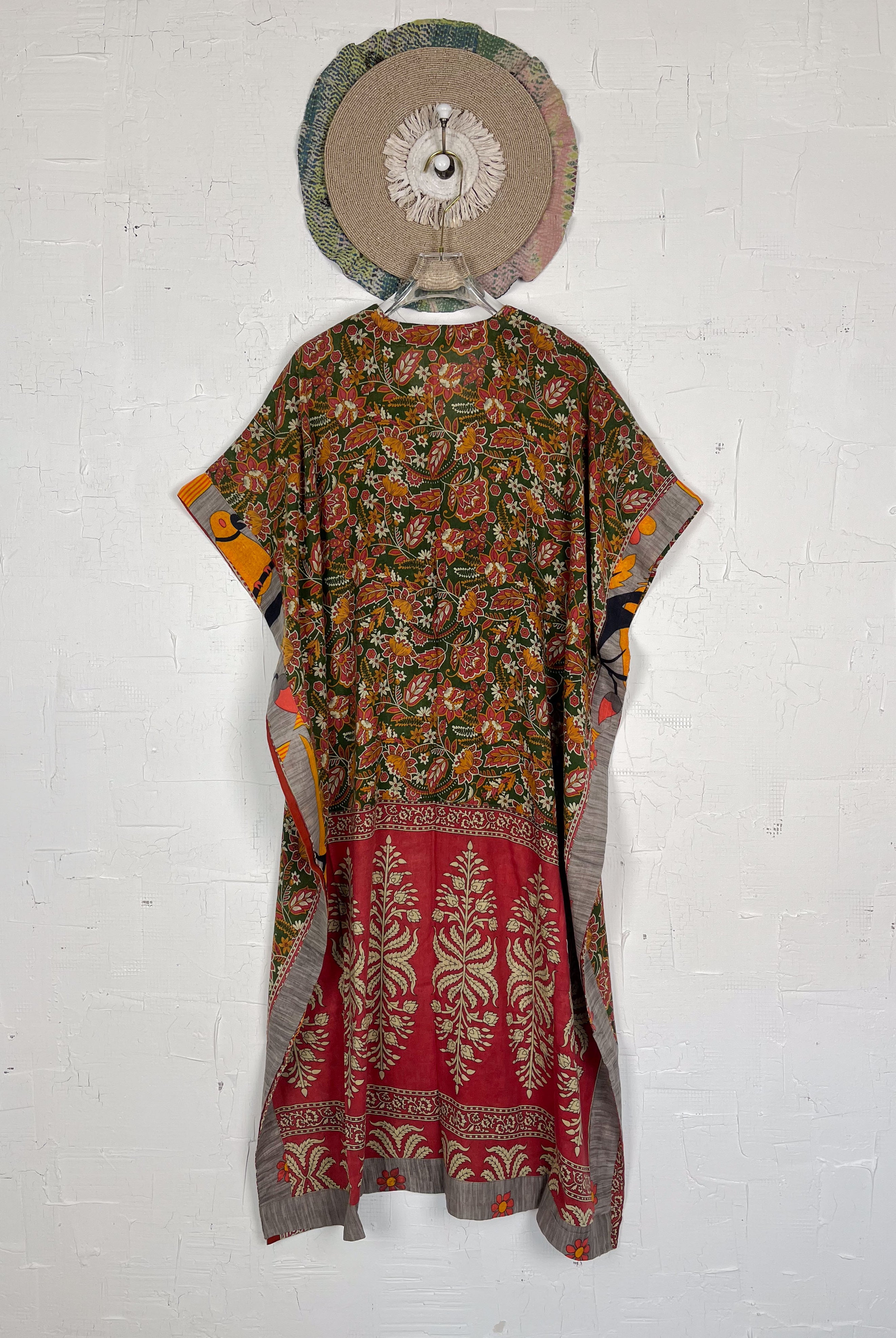 Relaxed fit kaftan - Love Protect Sustain