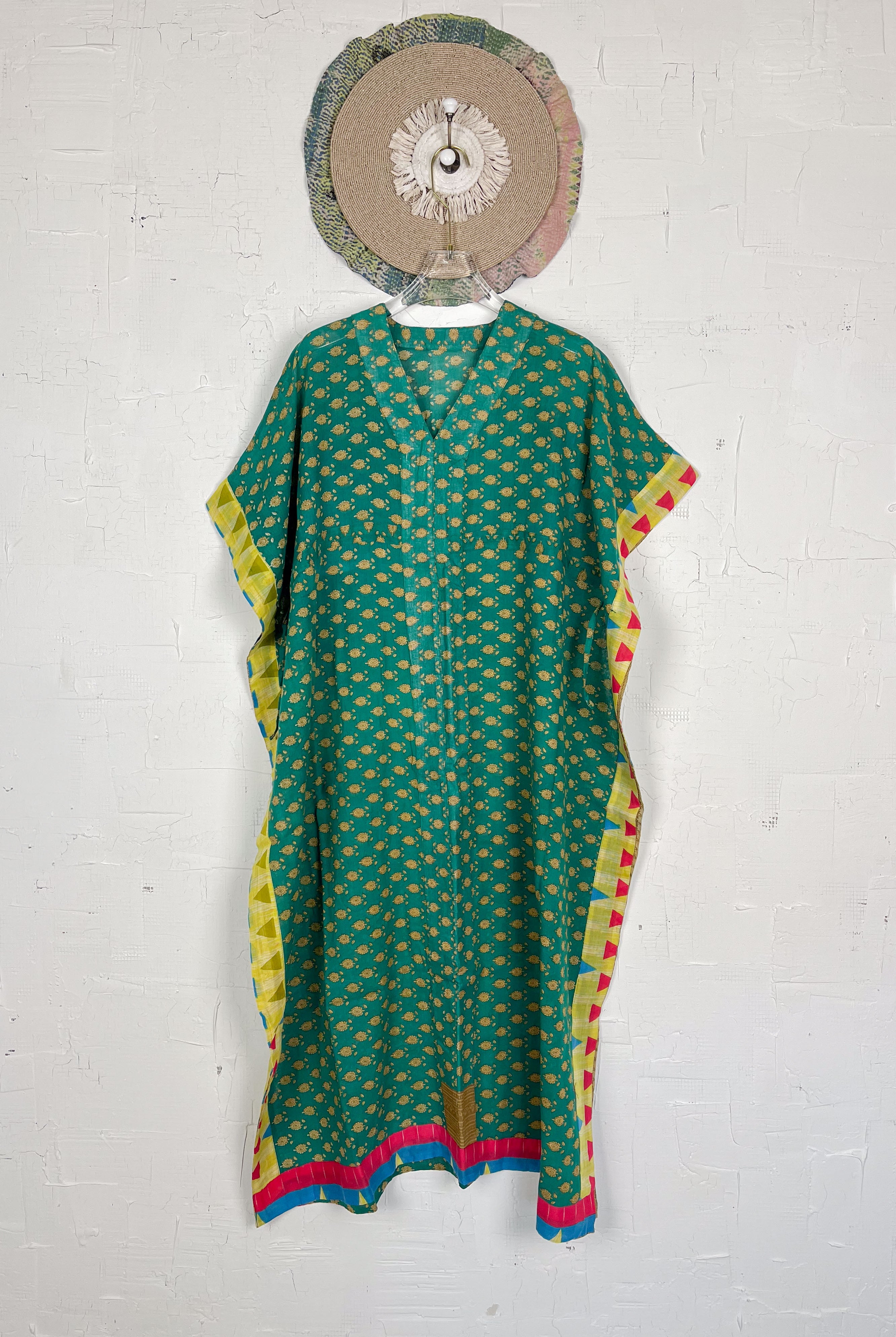 Relaxed fit kaftan - Love Protect Sustain