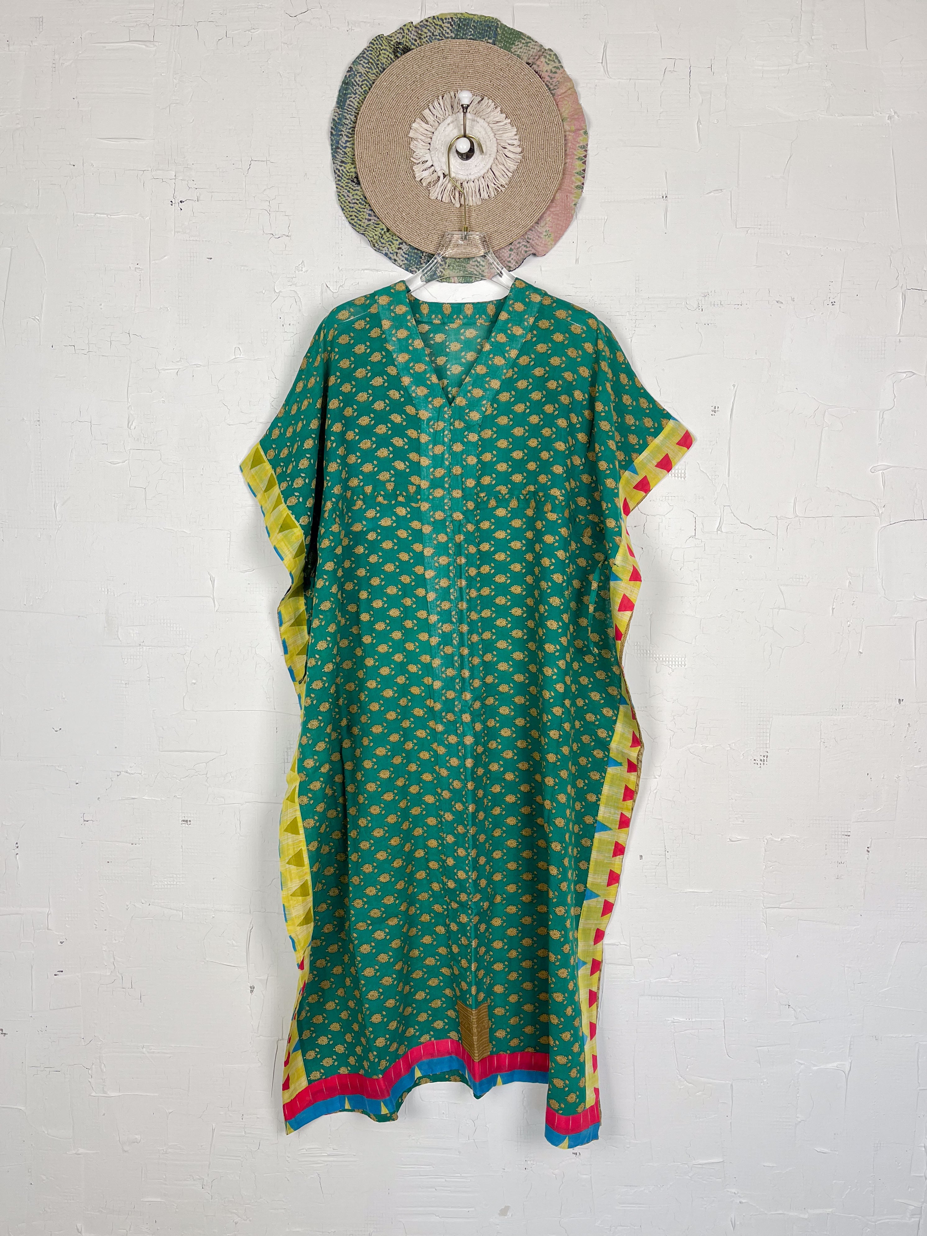 Relaxed fit kaftan - Love Protect Sustain
