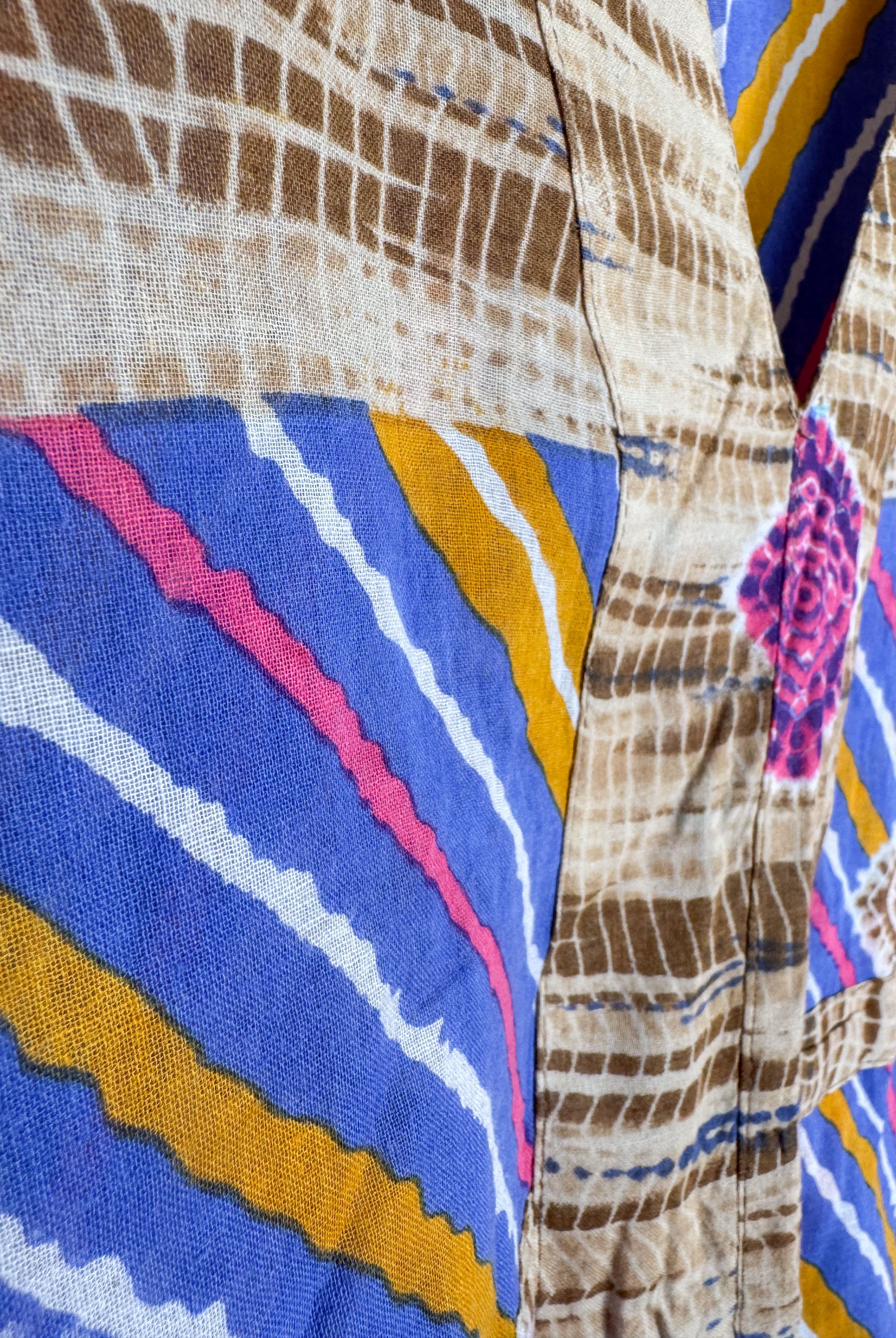 Relaxed fit kaftan - Love Protect Sustain