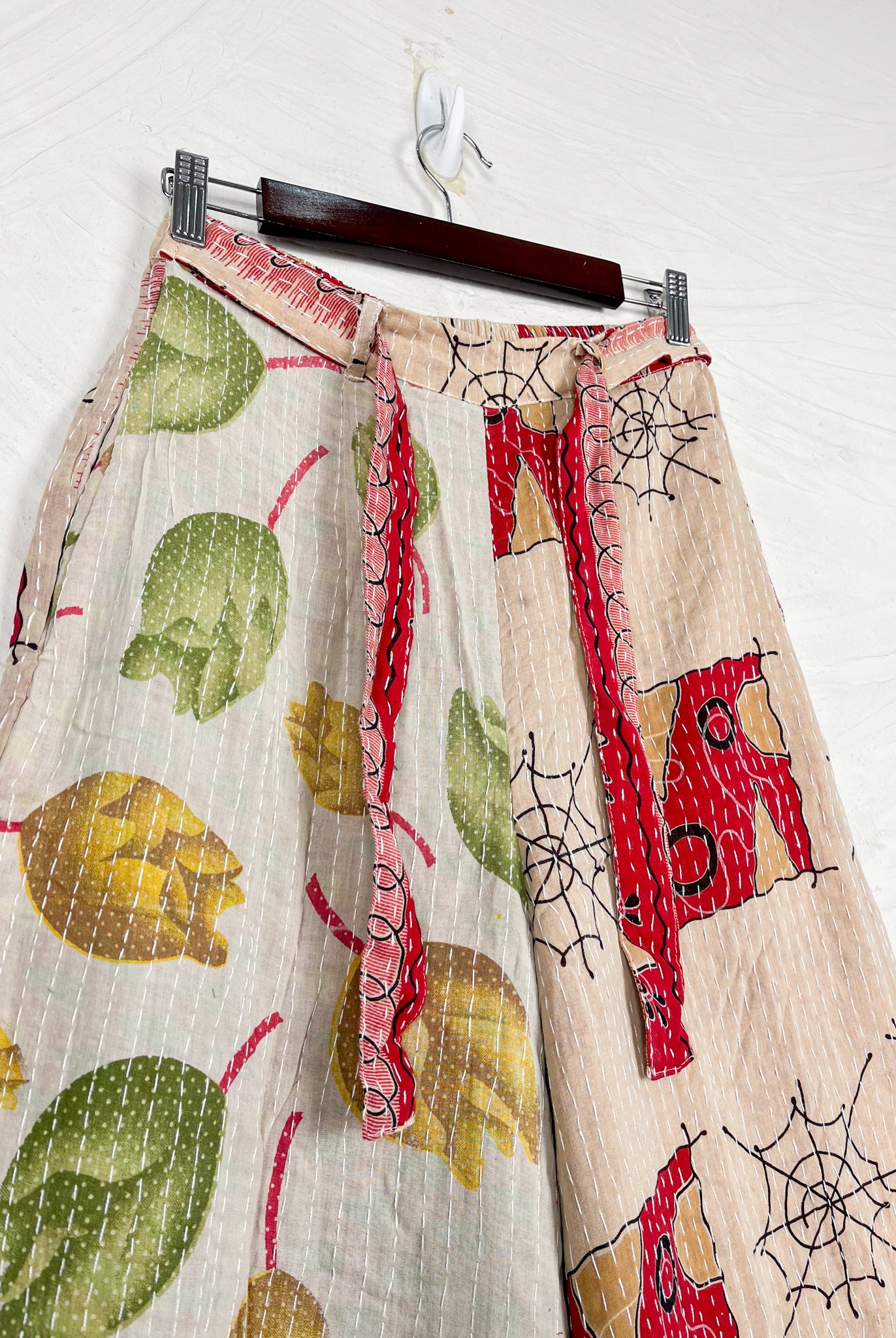 Relaxed kantha pants - Love Protect Sustain