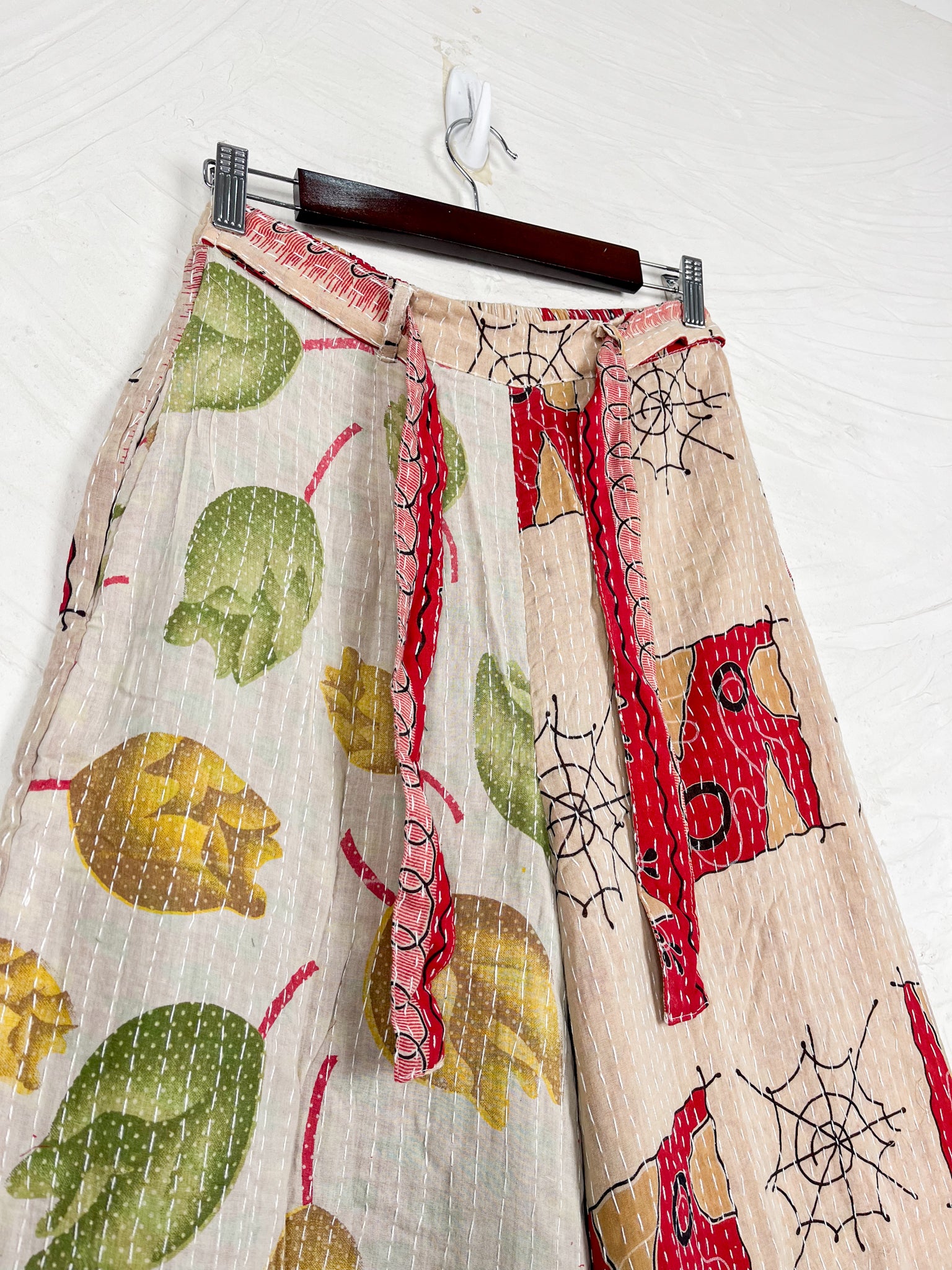 Relaxed kantha pants - Love Protect Sustain