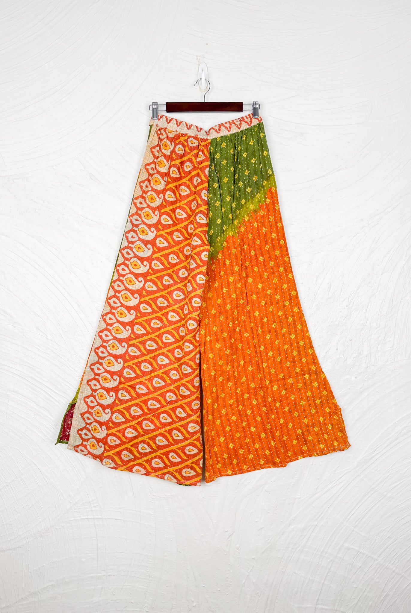 Relaxed kantha pants - Love Protect Sustain