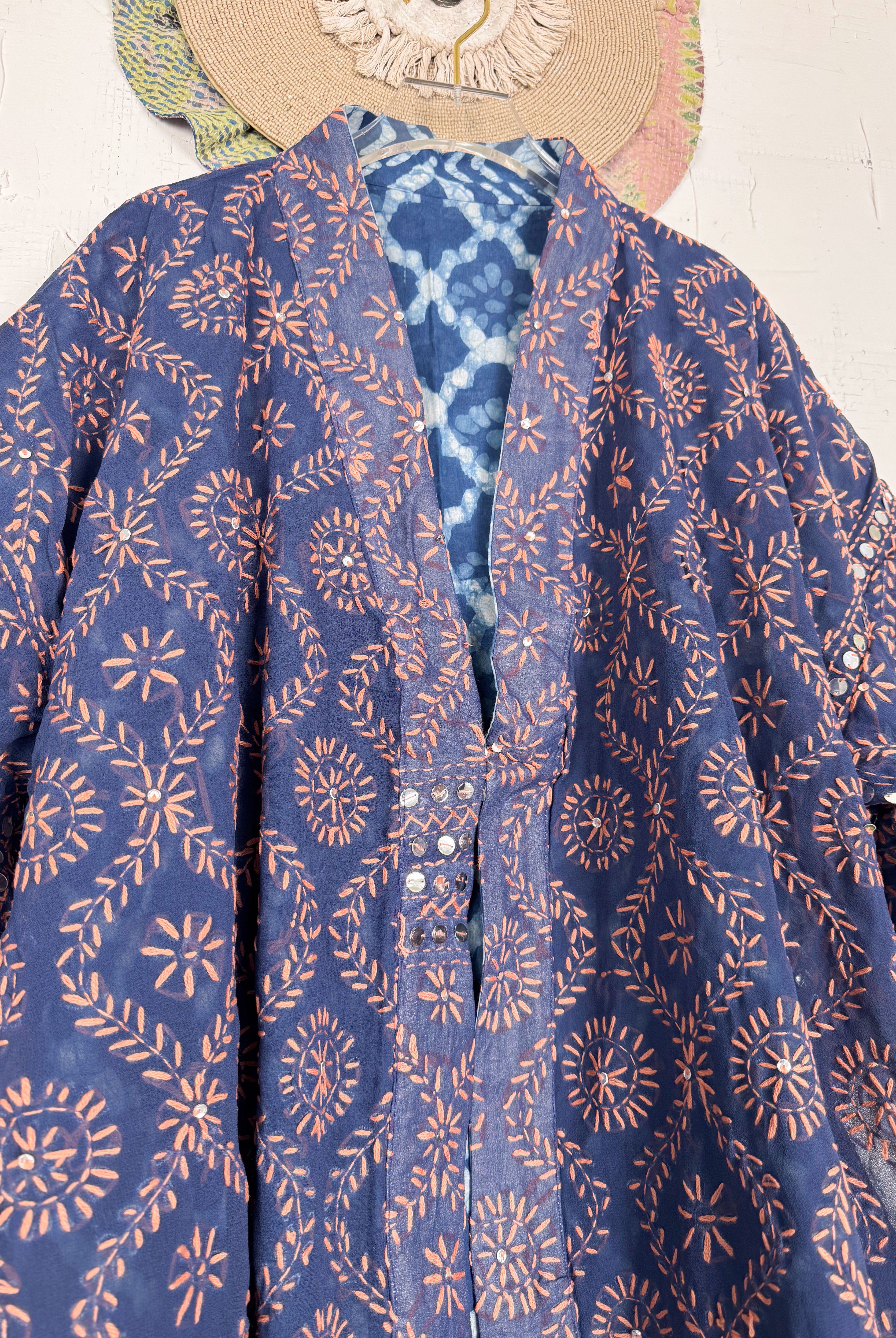 Resort wear kimono - Love Protect Sustain