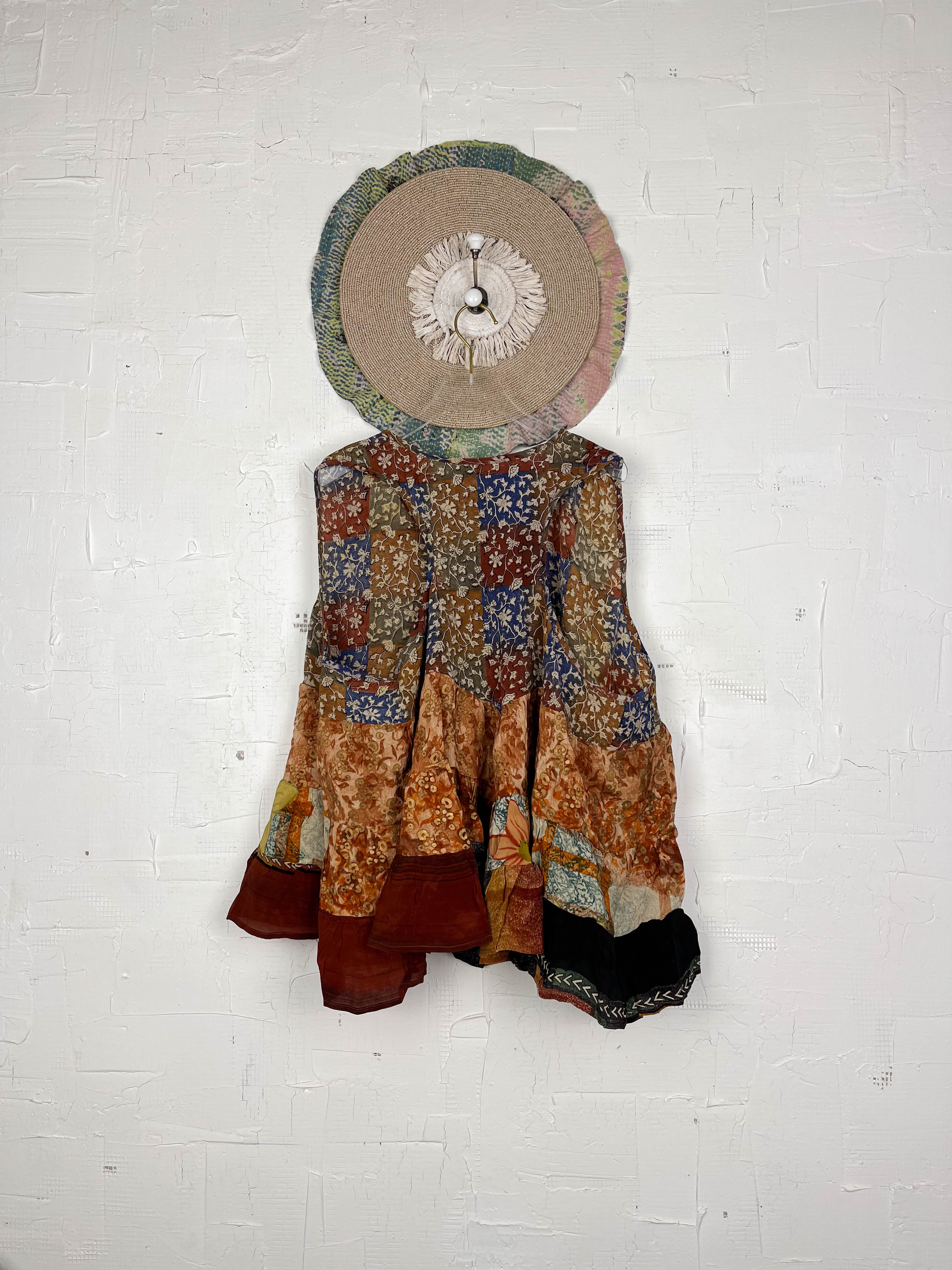 Retro silk vest Top - Love Protect Sustain