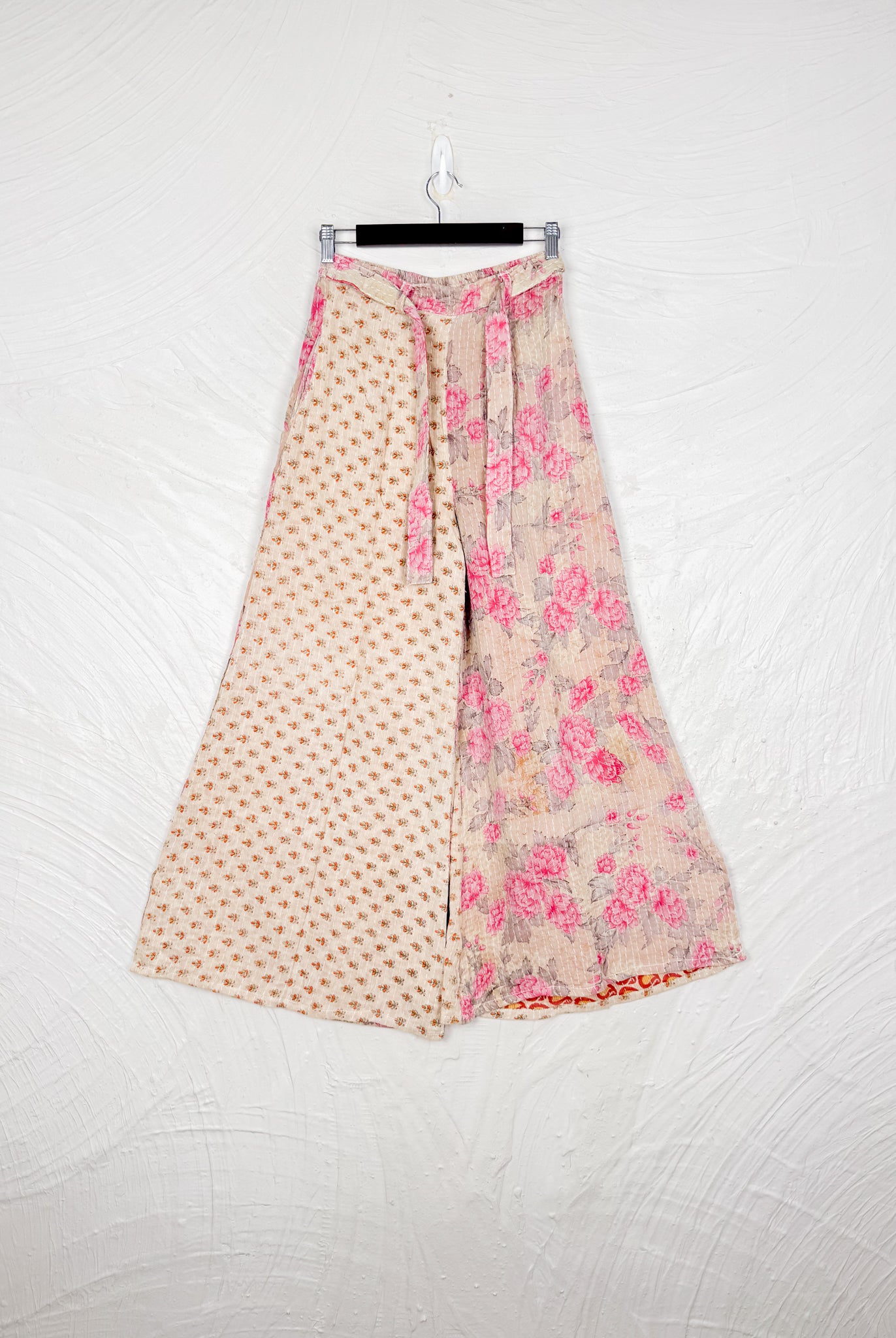Rose Print Pants - Love Protect Sustain
