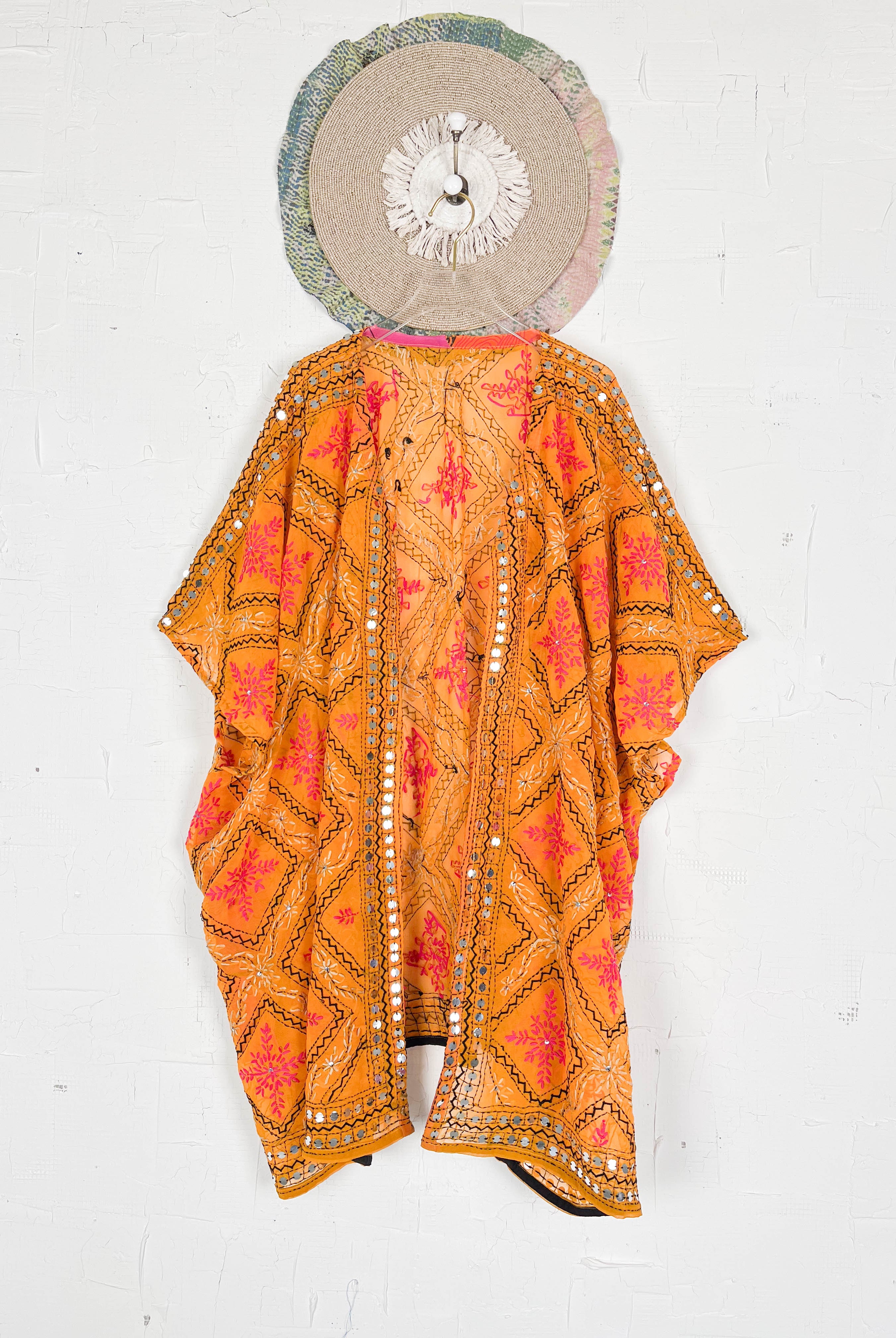 Sheer floral coverup - Love Protect Sustain