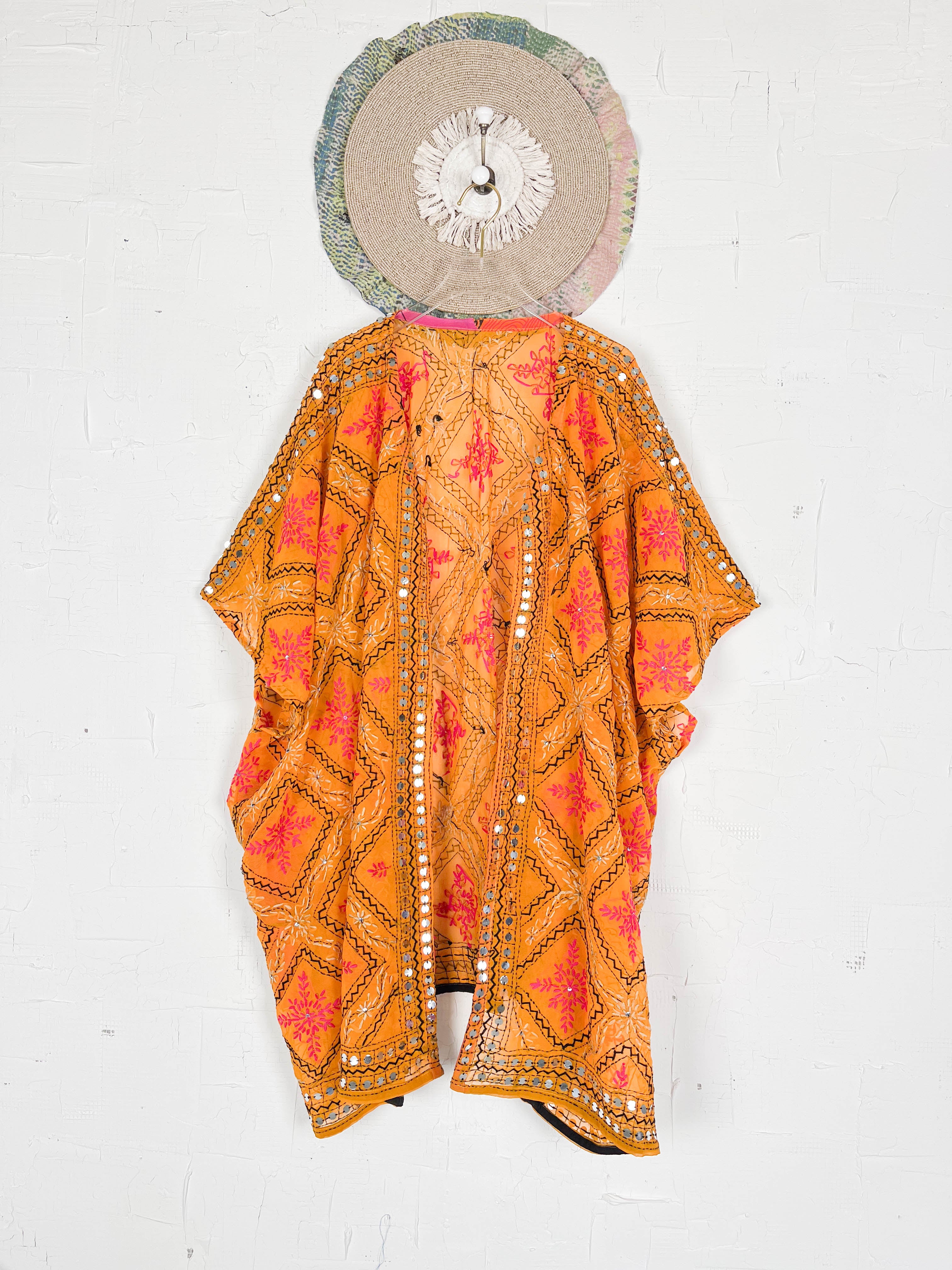 Sheer floral coverup - Love Protect Sustain